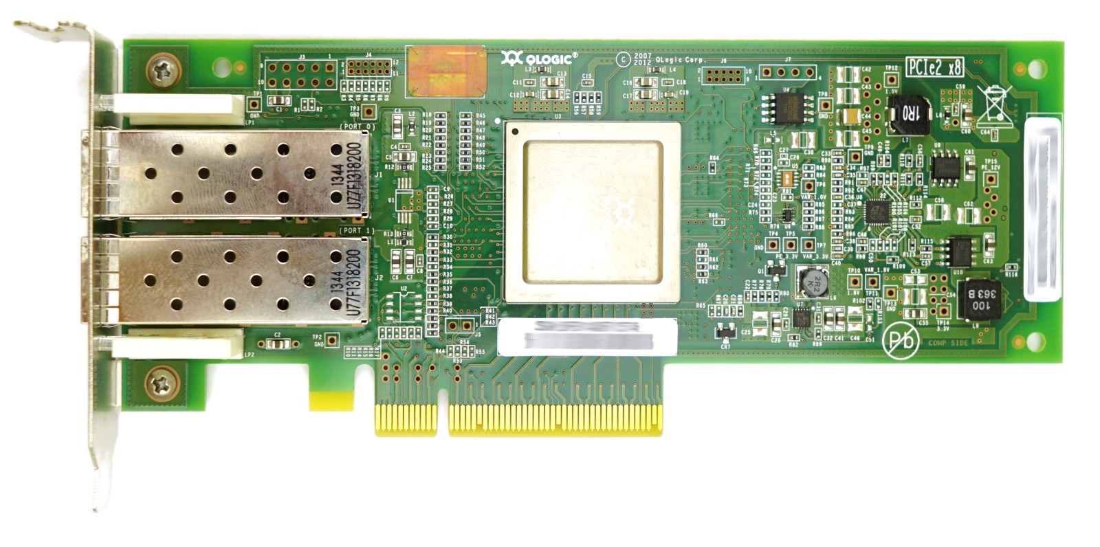 Qlogic QLE2562 Dual Port - 8Gbps SFP+ Low Profile PCIe-x8 HBA