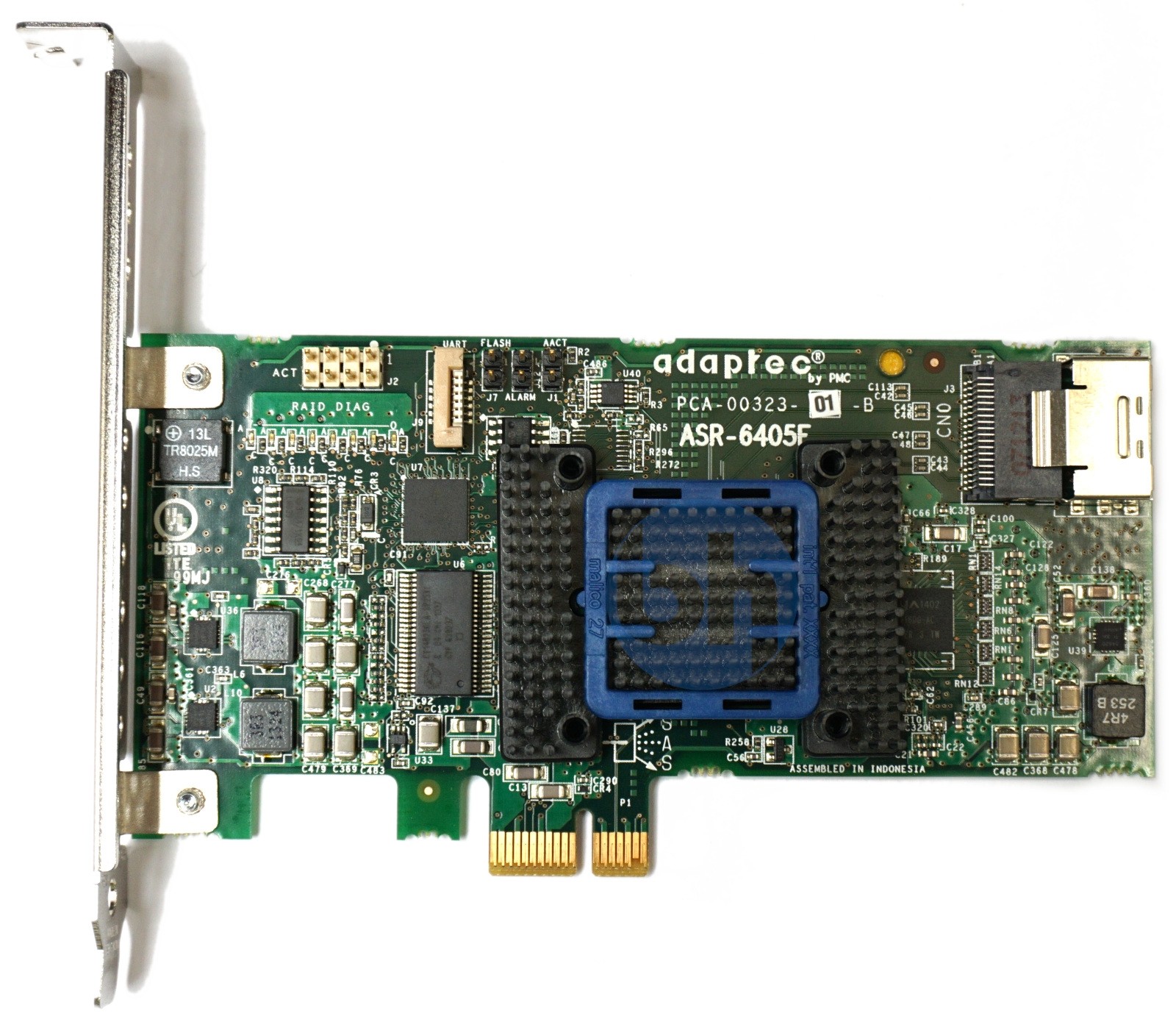 Adaptec RAID ASR-6405E 128MB - FH PCIe-x1 SAS RAID Controller
