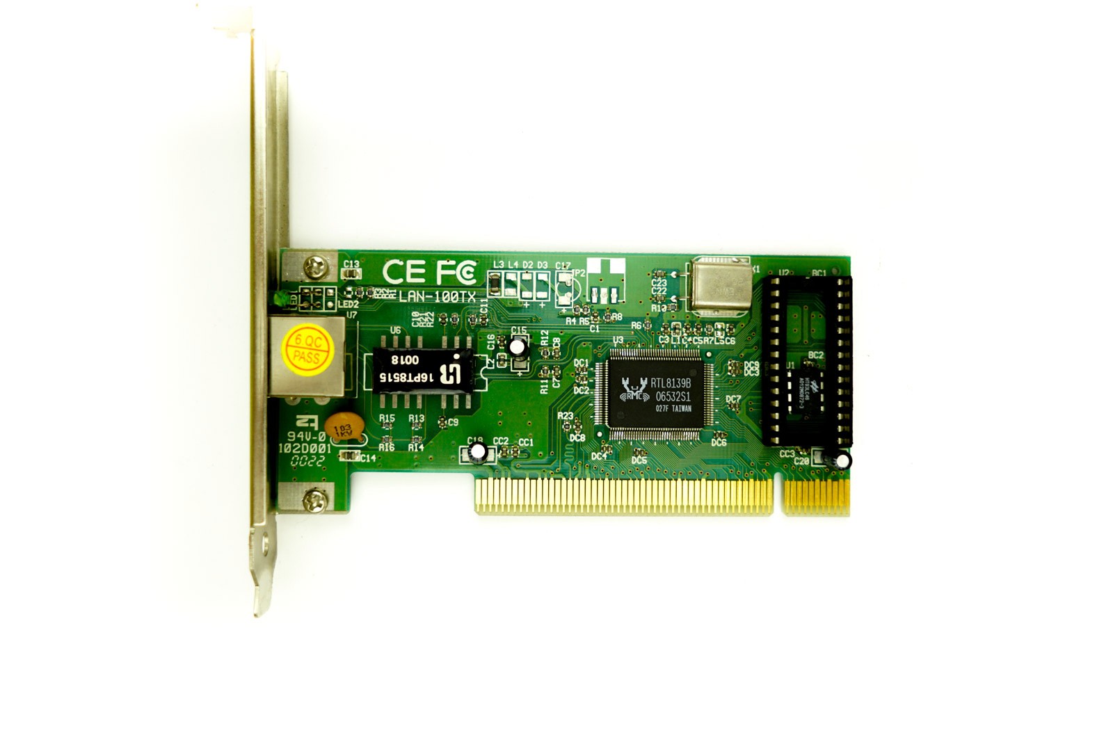 Linksys LAN-100TX Single Port - 100Mbps RJ45 Full Height PCI Ethernet