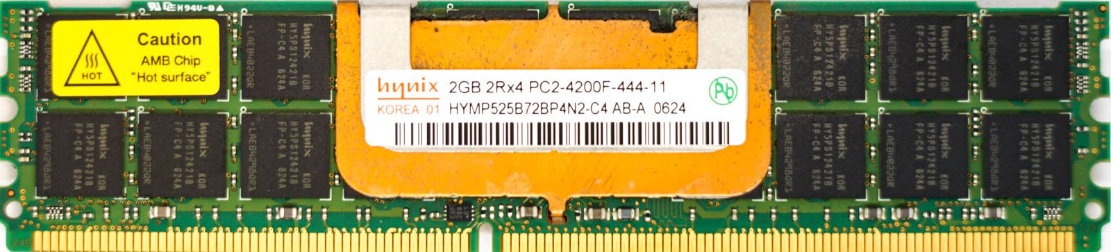 Hynix - 2GB PC2-4200F (DDR2-533Mhz, 2RX4)