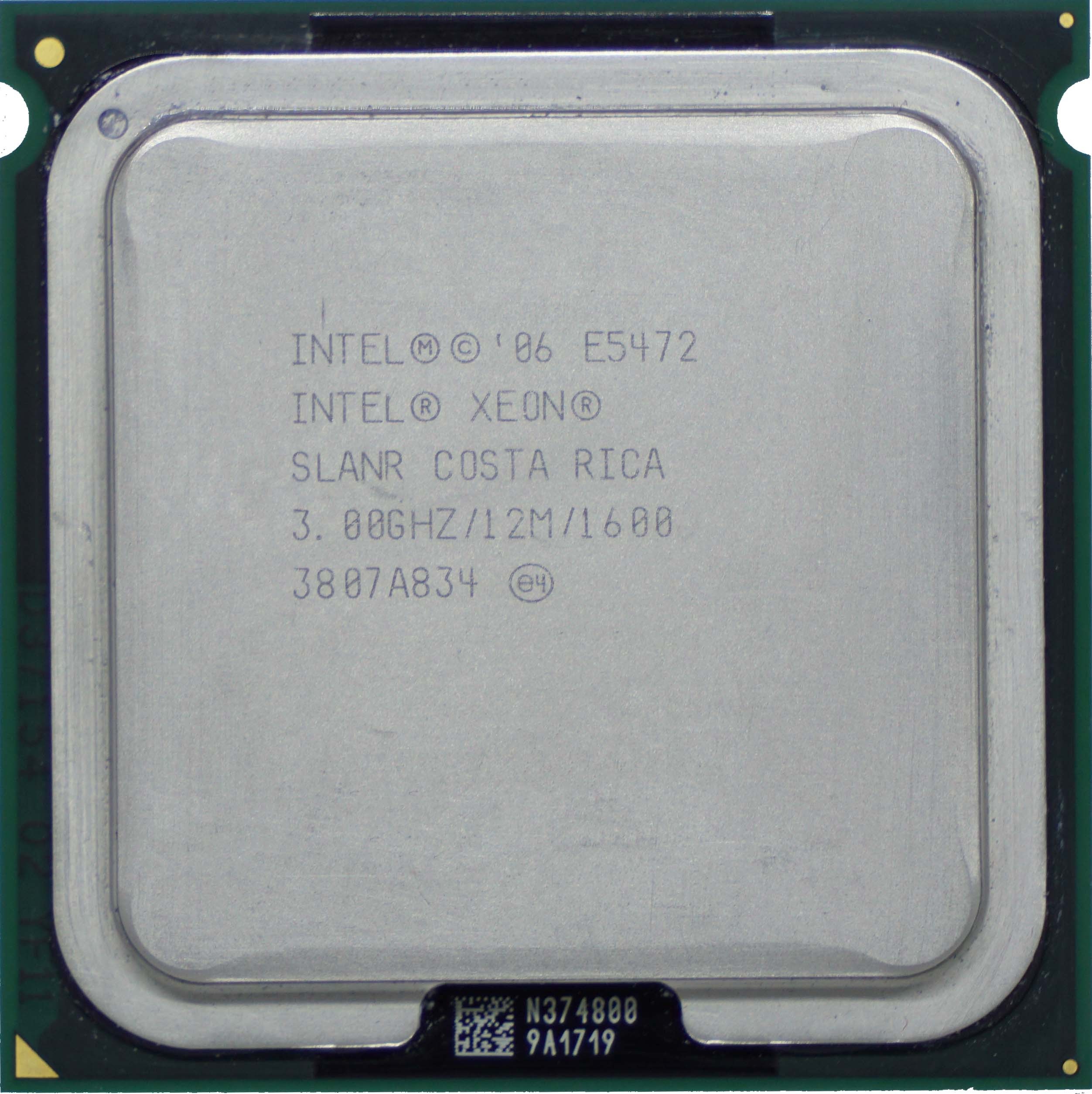 Intel Xeon E5472 (SLANR) 4-Core 3.00Ghz LGA771 80W CPU Processor