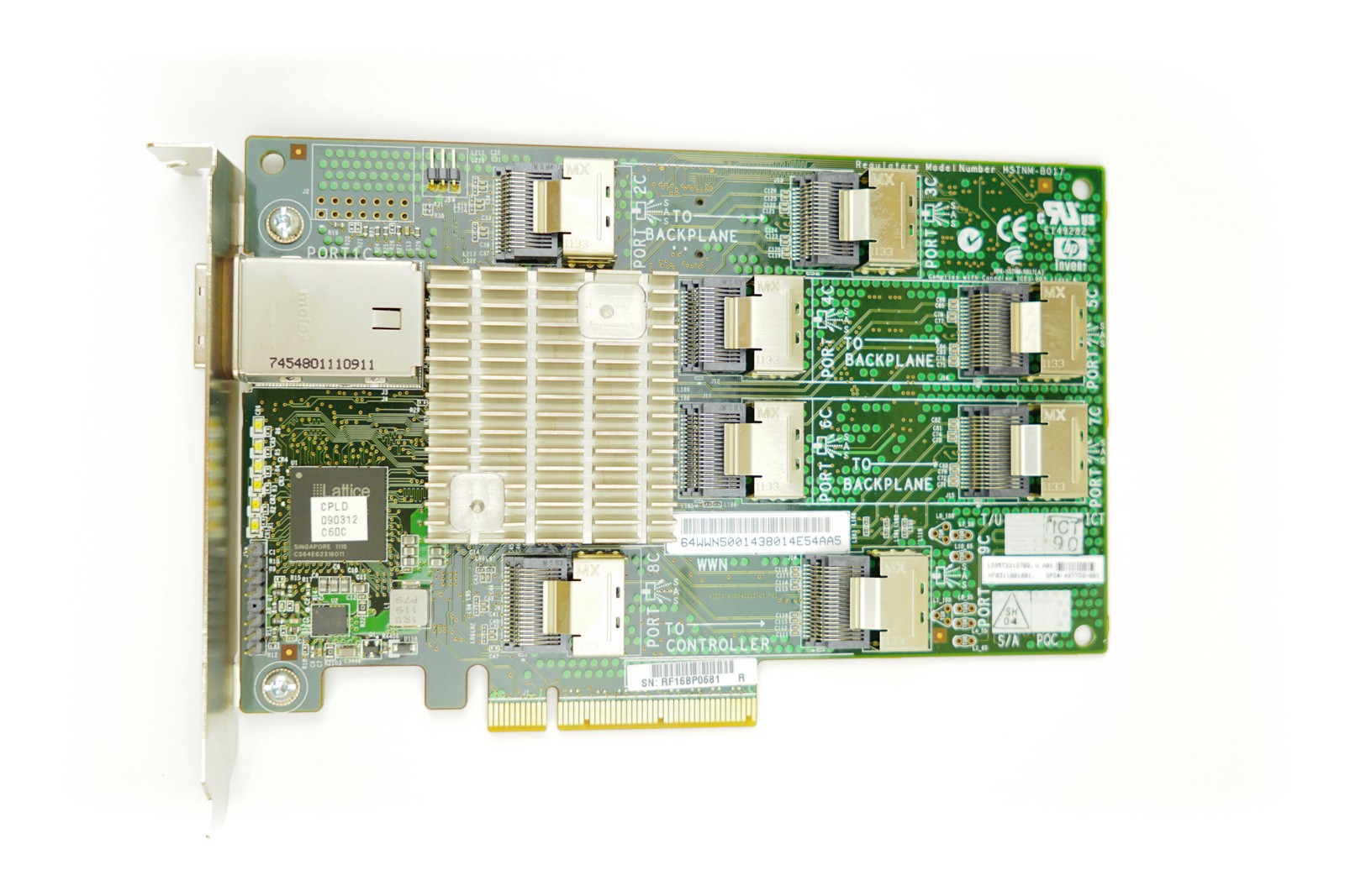 HP 3G SAS EXPANDER G6, G7 - FH PCIe-x8 INT/EXT