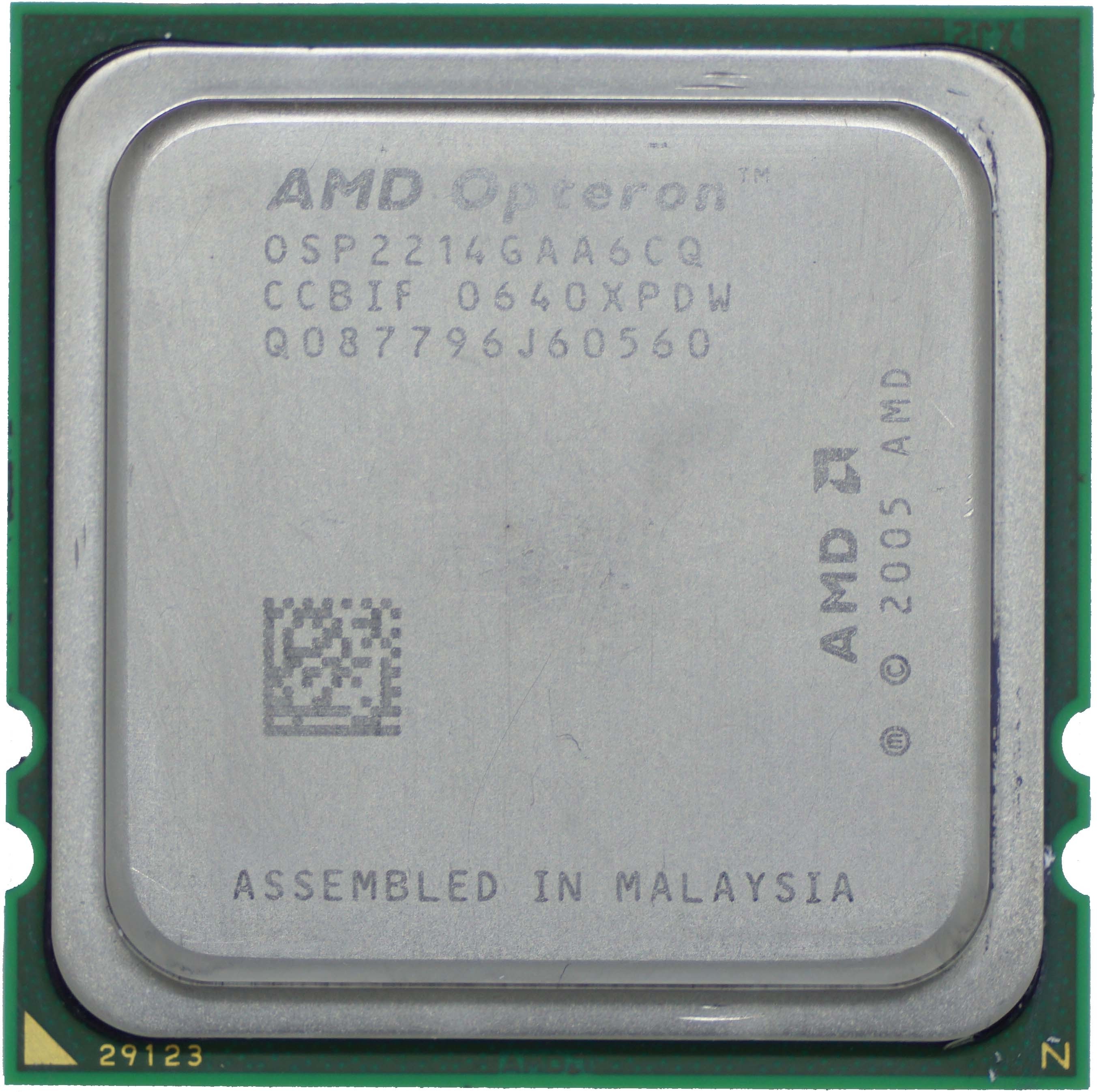 AMD Opteron 2214HE 2.20Ghz Dual (2) Core CPU