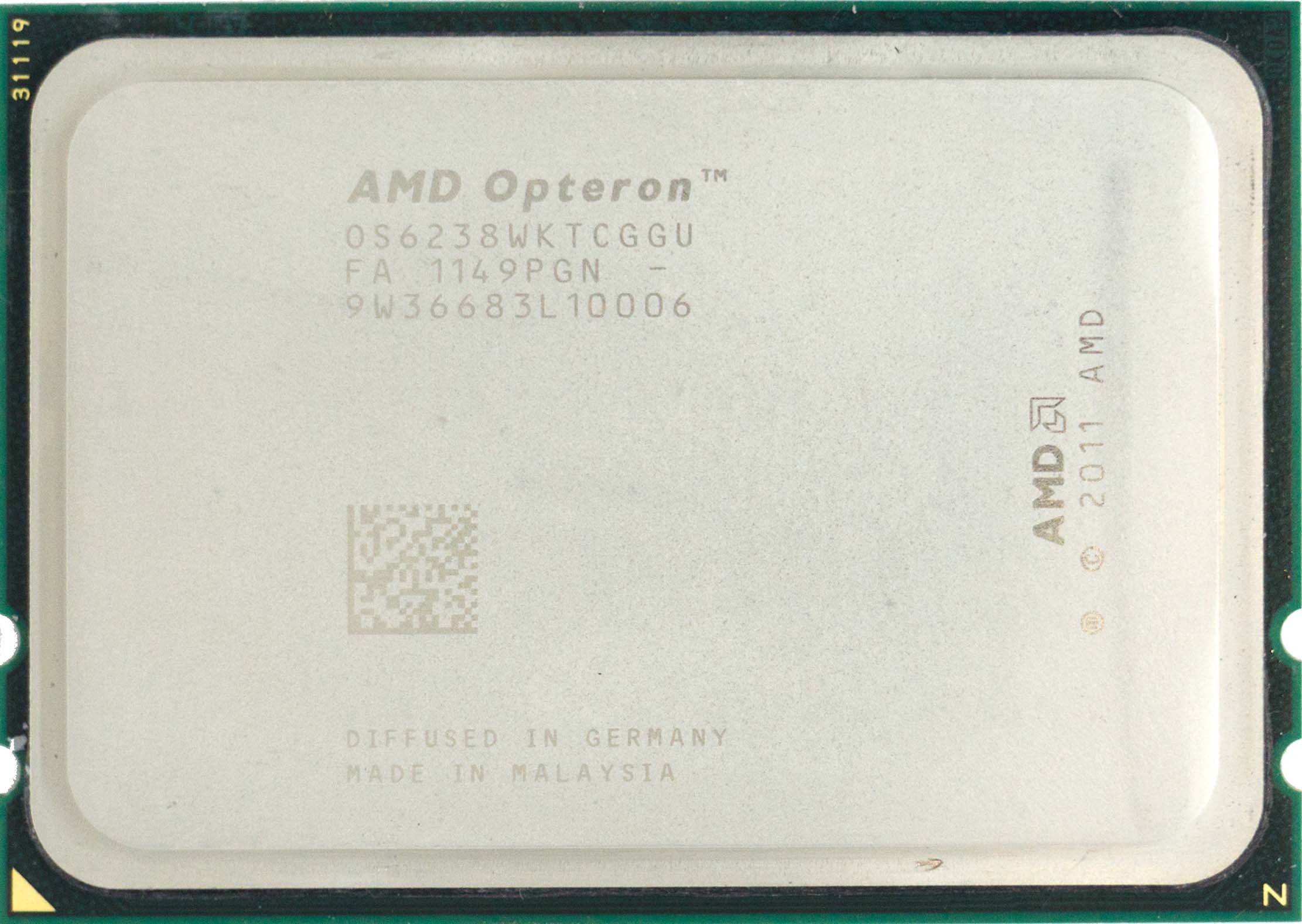 AMD Opteron 6238 2.60Ghz Twelve (12) Core CPU