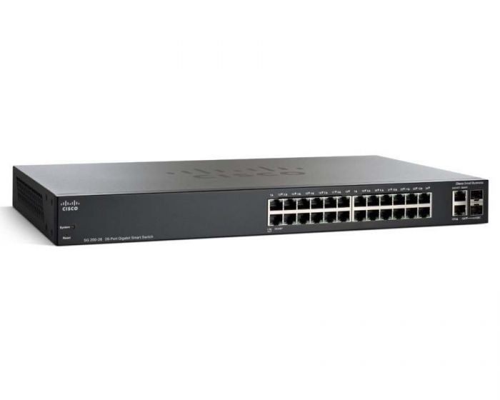 Cisco Small Business SG200-26 26 Port RJ-45 Switch With Ears