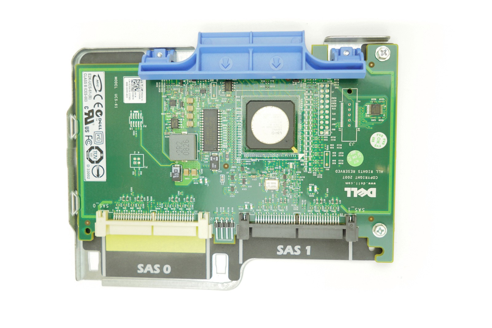 Dell SAS 6/iR - PCIe-x8 RAID Controller & Tray
