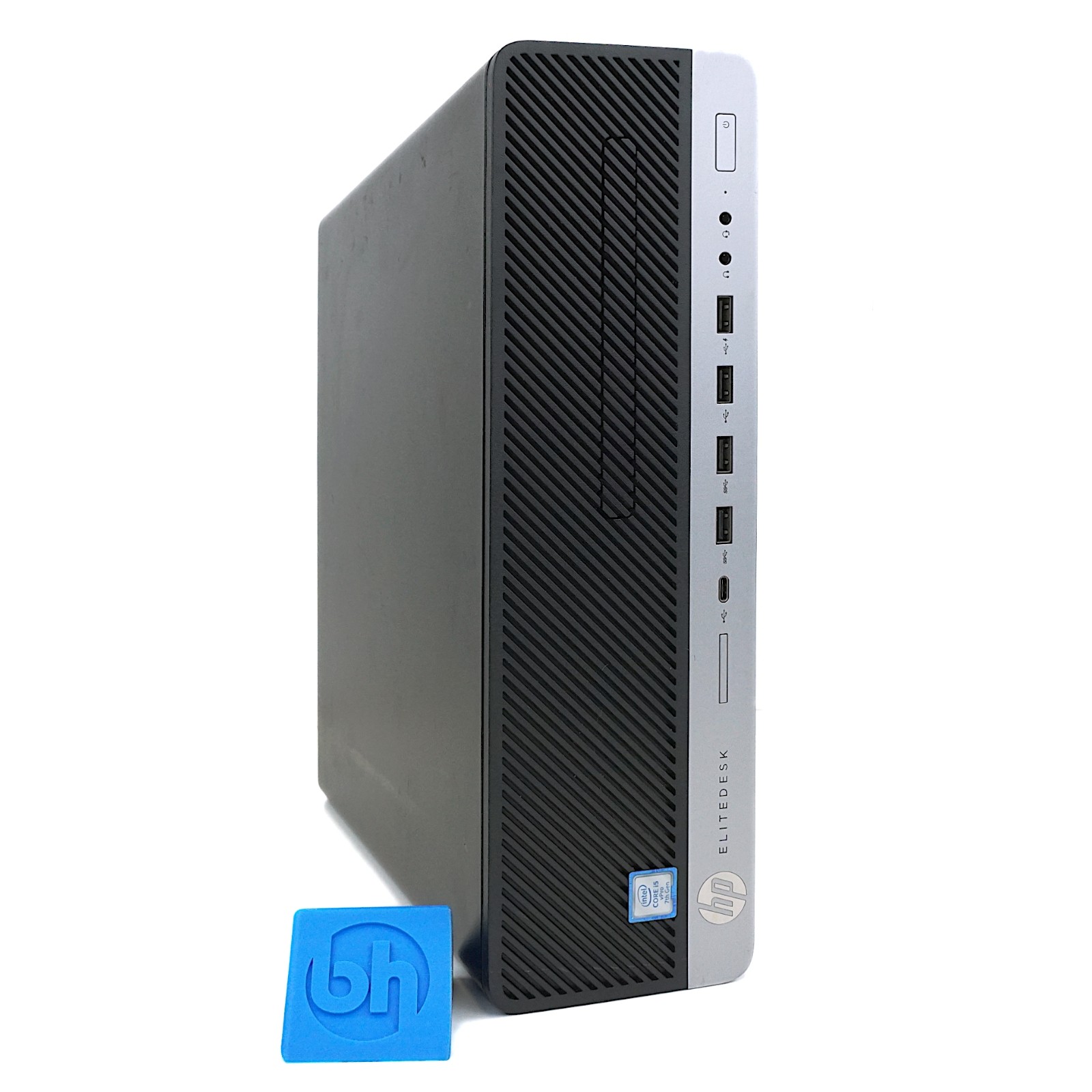HP EliteDesk 800 G3 SFF Desktop PC Front Angle Left
