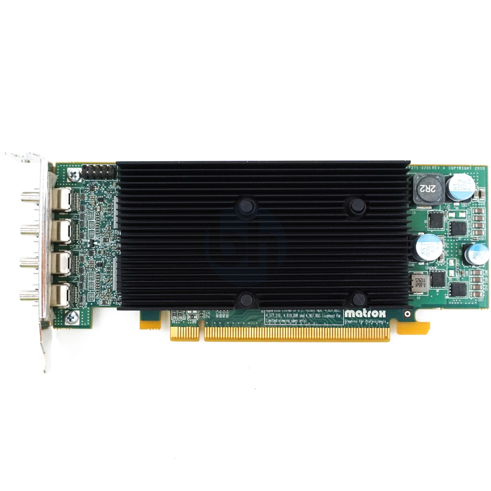 Matrox M9148-E1024LAF - LP PCIe-x16 1GB DDR2