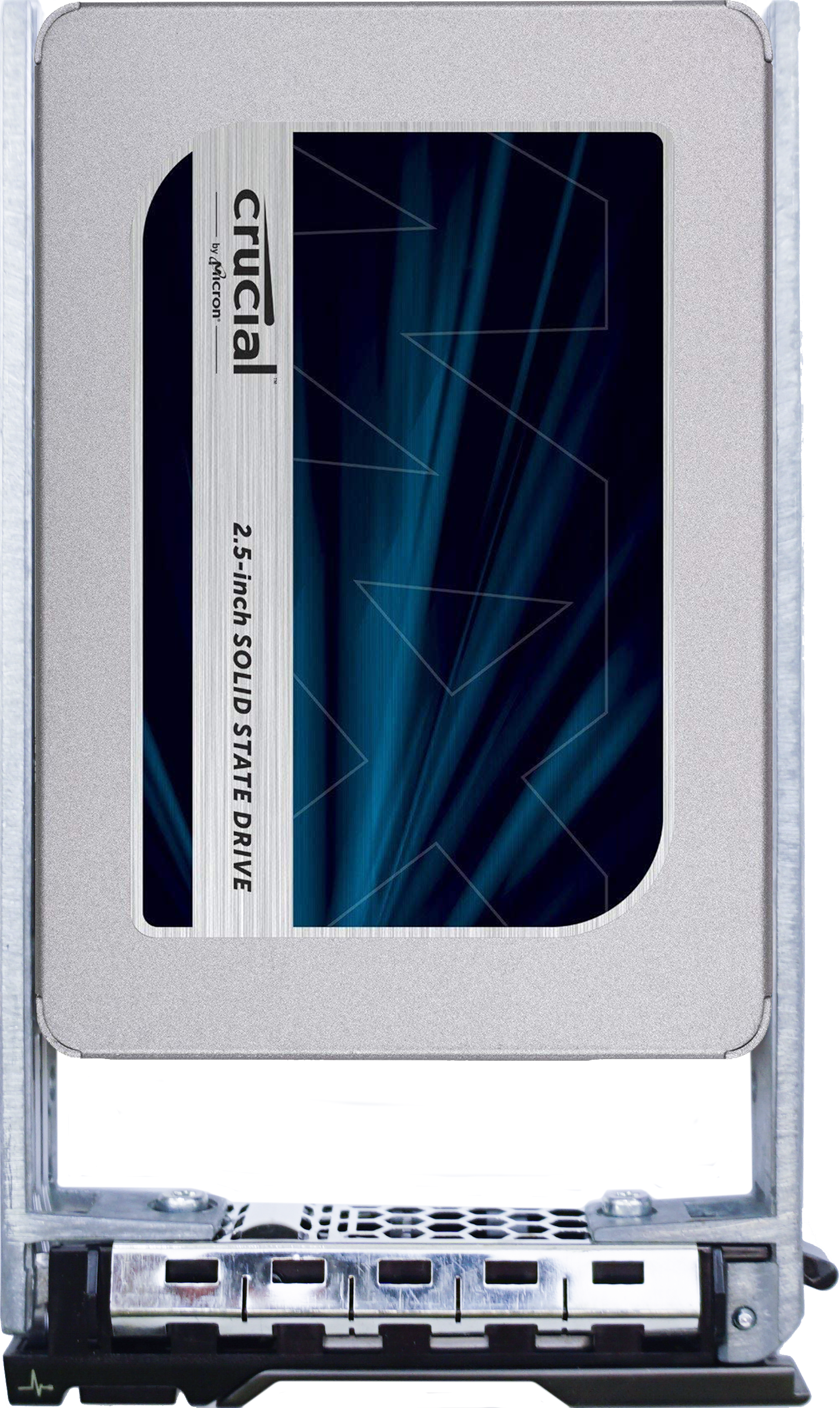 Crucial MX500 500GB SSD in (SFF 2.5in) Dell PowerEdge 11th/13th Gen Caddy