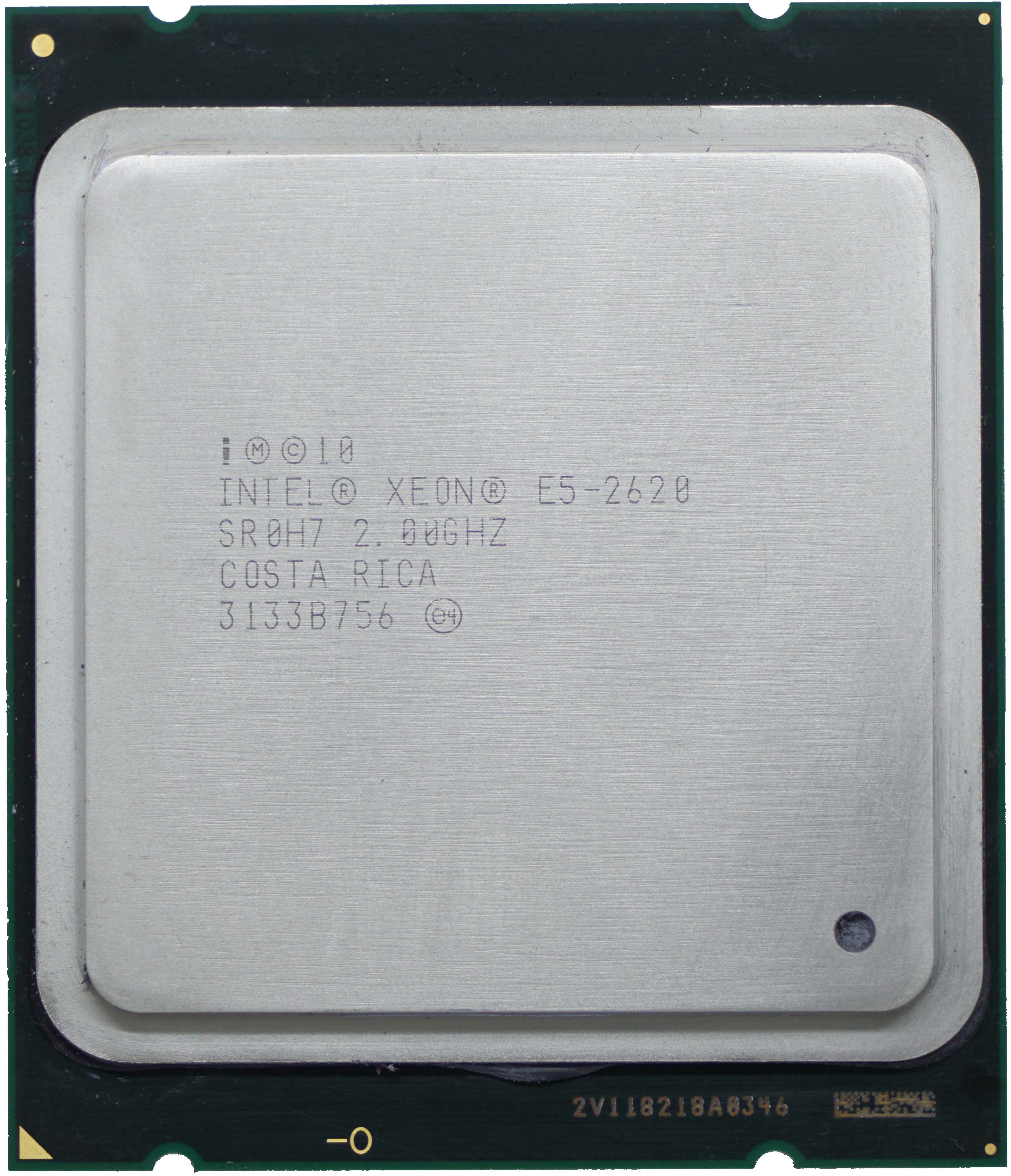 Intel Xeon E5-2620 V1 (SR0H7) 2.00Ghz Hexa (6) Core LGA2011 95W CPU