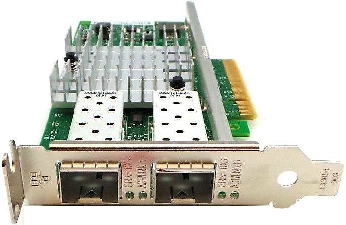 Intel X520-DA2 Dual Port - 10GbE SFP+ Low Profile PCIe-x8 CNA