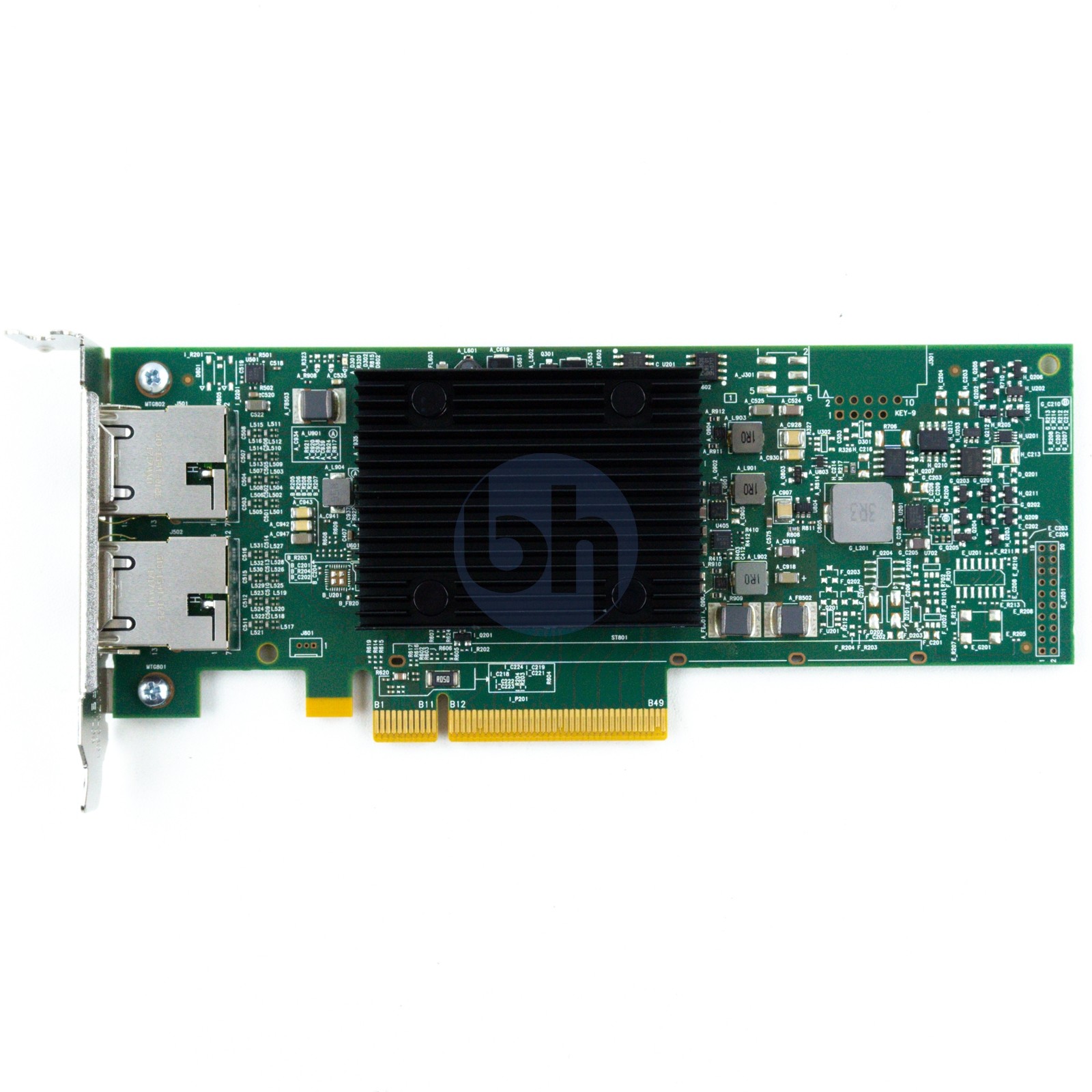 HP 535T Ethernet Dual Port - 10GbE RJ-45 LP PCIe3.0-x8 NIC