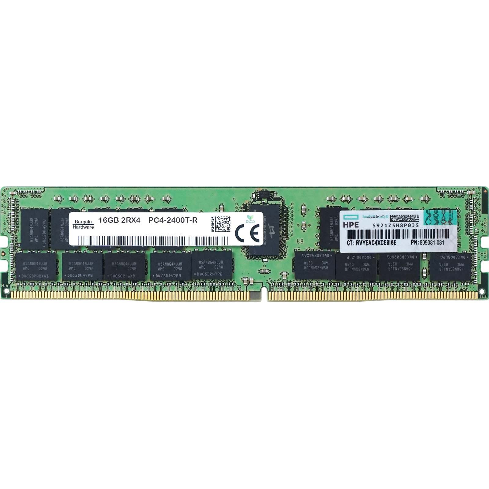HP (809081-081) - 16GB PC4-19200T-R (2RX4, DDR4-2400MHz) RAM