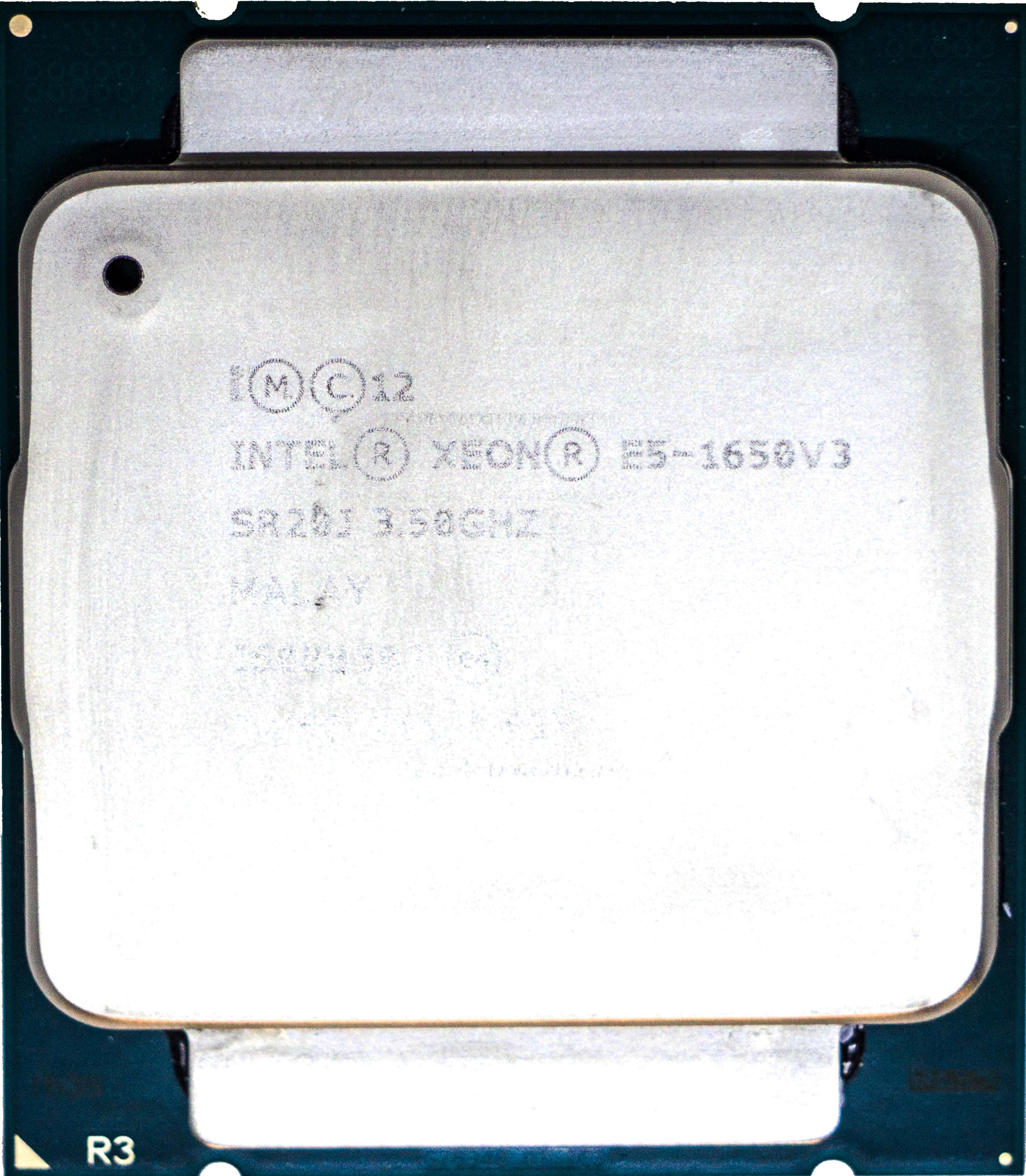 Intel Xeon E5-1650 V3 (SR20J) 3.50GHz 6-Core LGA2011-3 140W 15MB CPU CPU0000448