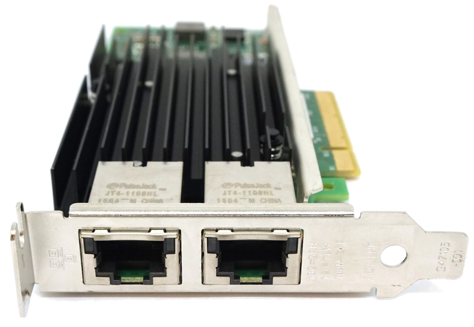 Dell (3DFV8) X540-T2 Dual Port RJ45 10Gbps Low Profile PCIe-x8 (K7H46)  CNA Card