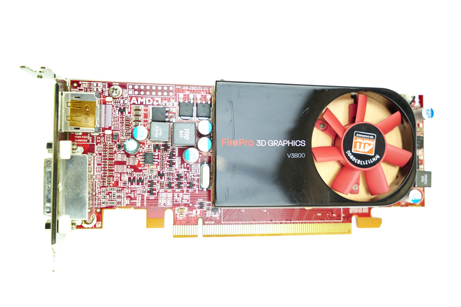 HP ATI FirePro 3D V3800 - 512MB GDDR3 PCIe-x16 LP