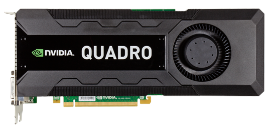 HP nVidia Quadro K5000 - 4096MB GDDR5 PCIe-x16 FH