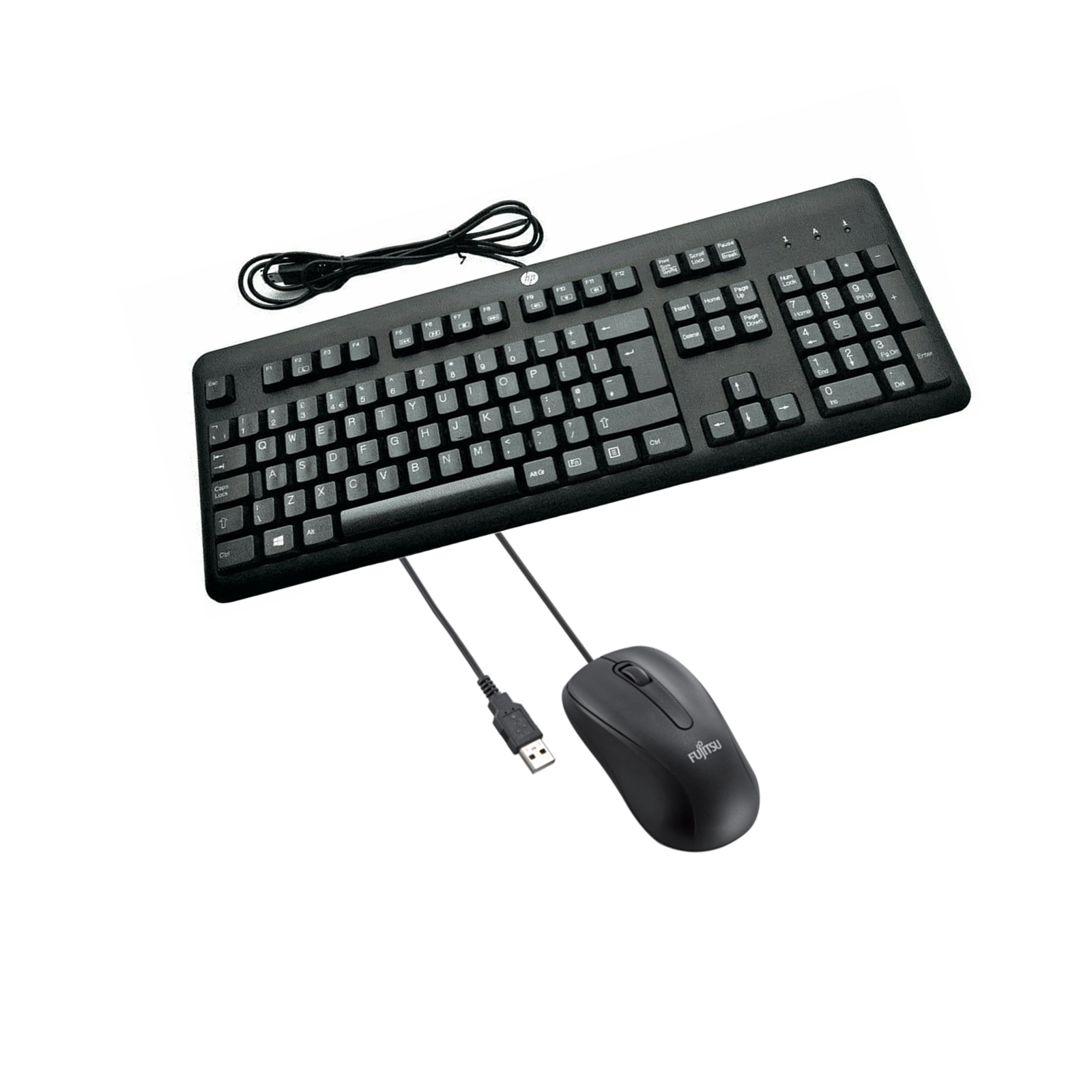 UK USB Keyboard and Mouse Set USB - HP Keyboard Fujitsu Mouse