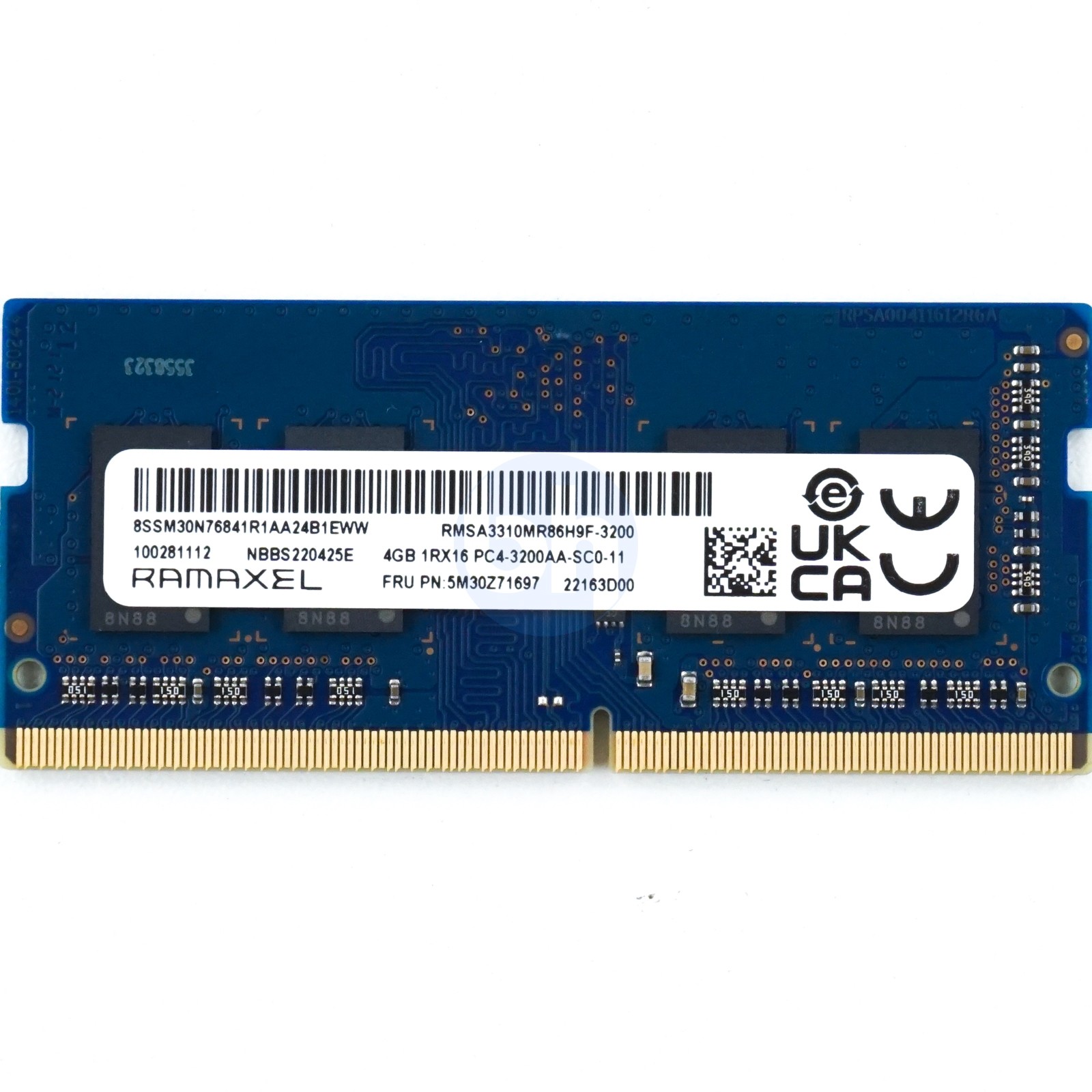 4GB PC4-25600AA-S (1RX16, DDR4-3200MHz)