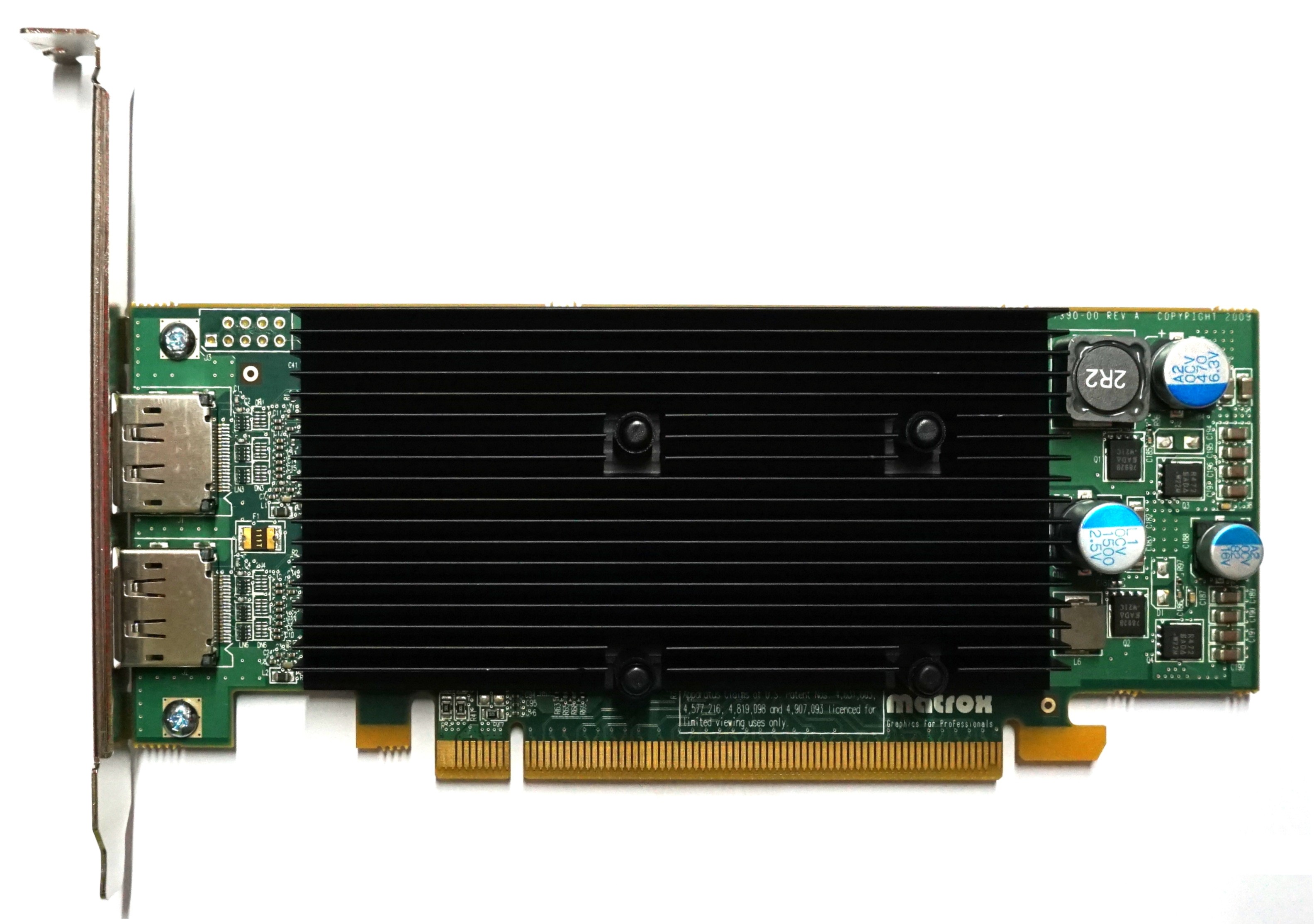 Matrox M9128-E1024LAF - 1GB PCIe-x16 FH