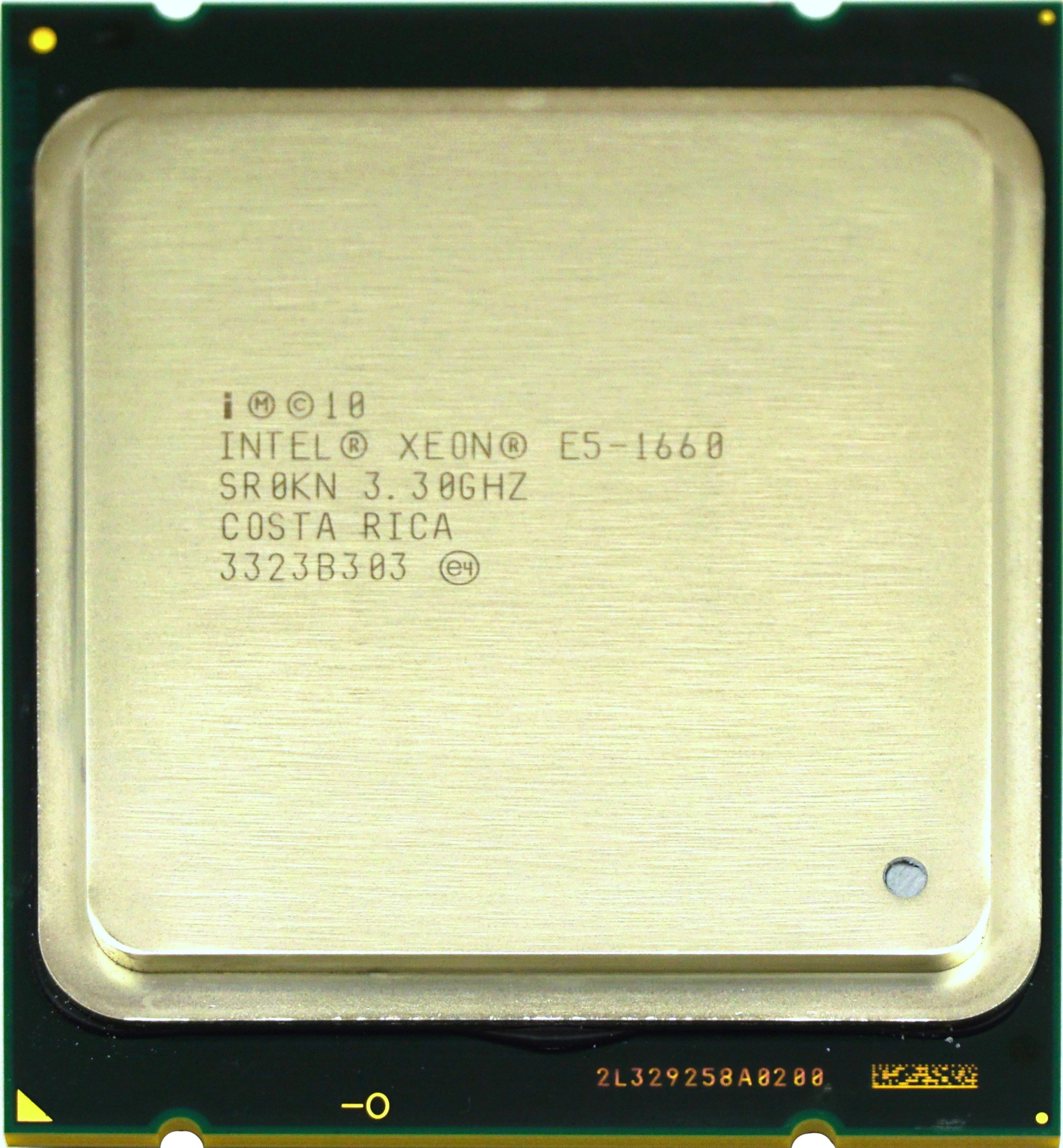 Intel Xeon E5-1660 V1 (SR0KN) 3.30Ghz Hexa (6) Core LGA2011 130W CPU