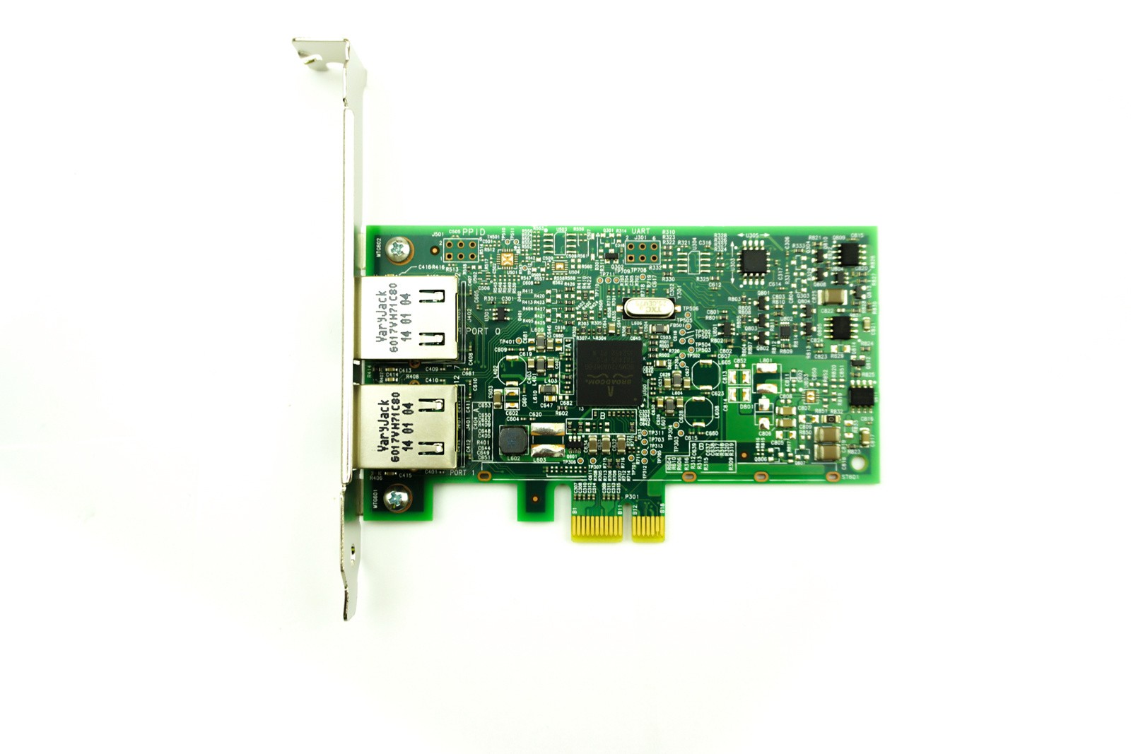 Broadcom BCM5720 Dual Port - 1GbE RJ45 Full Height PCIe-x1 Ethernet