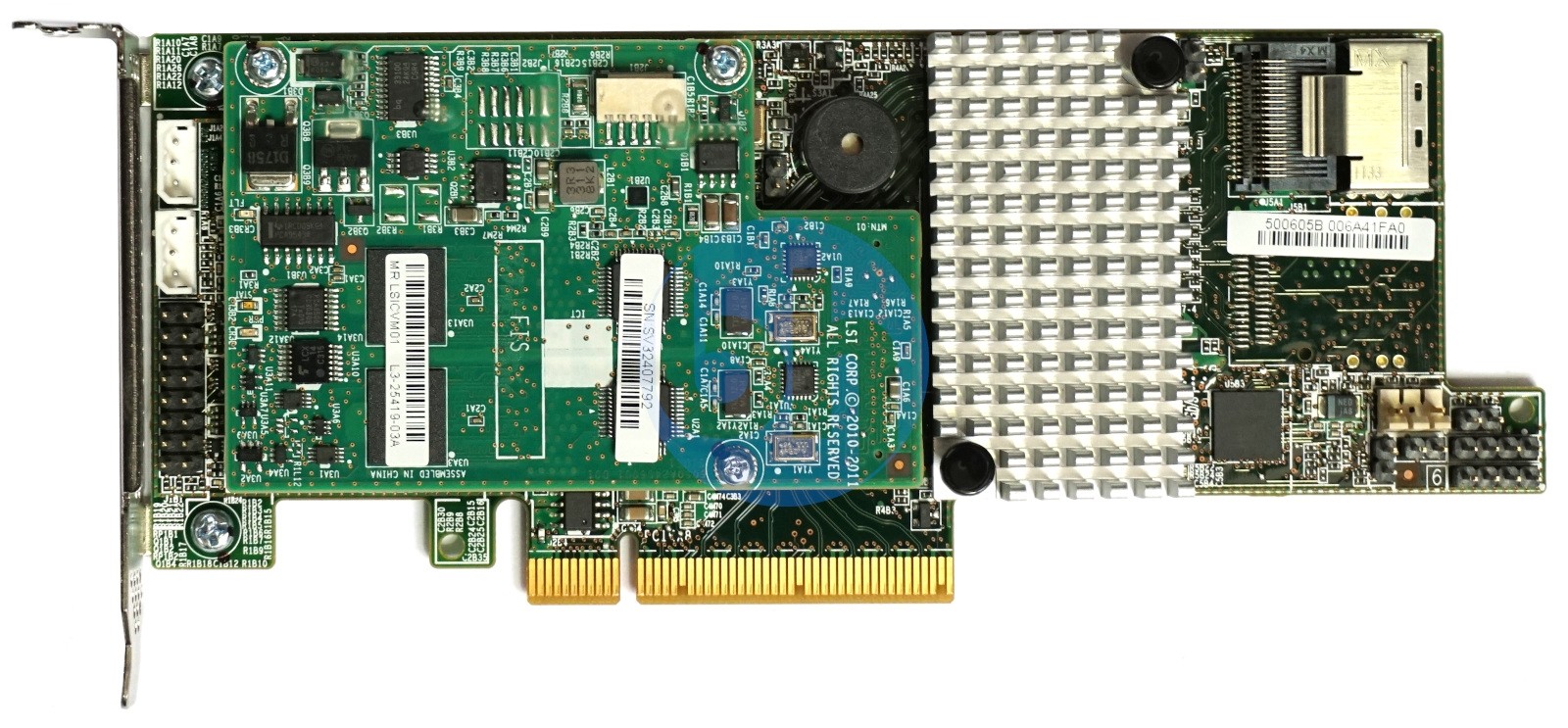 LSI MegaRAID SAS9271-4i - LP PCIe-x8 SAS Controller