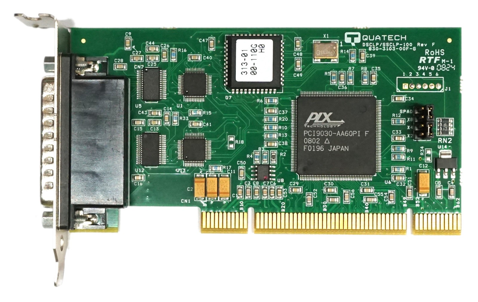 Quatech Serial Port Controller 2* RS-232 - LP PCI