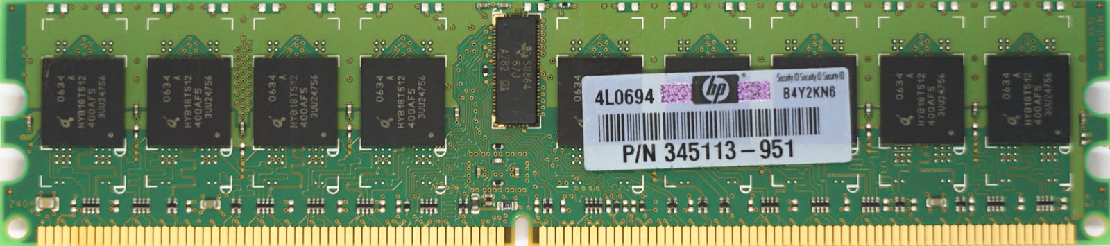 HP (345113-951) - 1GB PC2-3200R (DDR2-400Mhz, 1RX4)