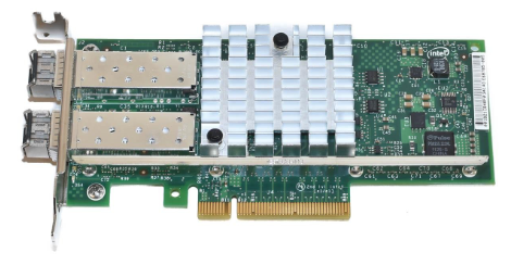 Intel X520-SR2 Dual Port - 10GbE SFP Low Profile PCIe-x8 CNA