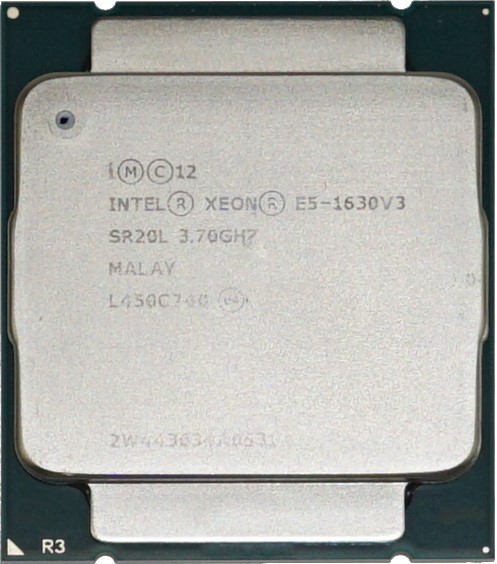 Intel Xeon E5-1630 V3 (SR20L) 3.70GHz 4-Core LGA2011-3 140W 10MB CPU CPU0000447