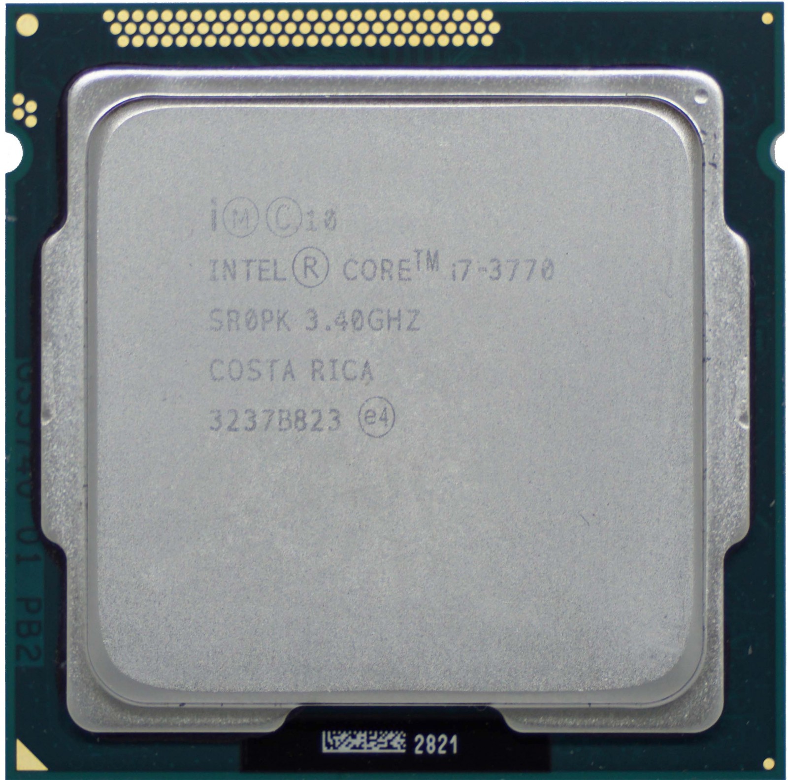 Intel Core i7 3770 3.40Ghz SR0PK4スレッド数