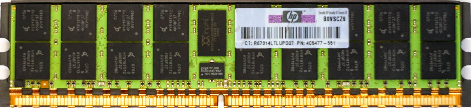 HP (405477-551) - 4GB PC2-4200P (DDR2-533Mhz, 4RX4)