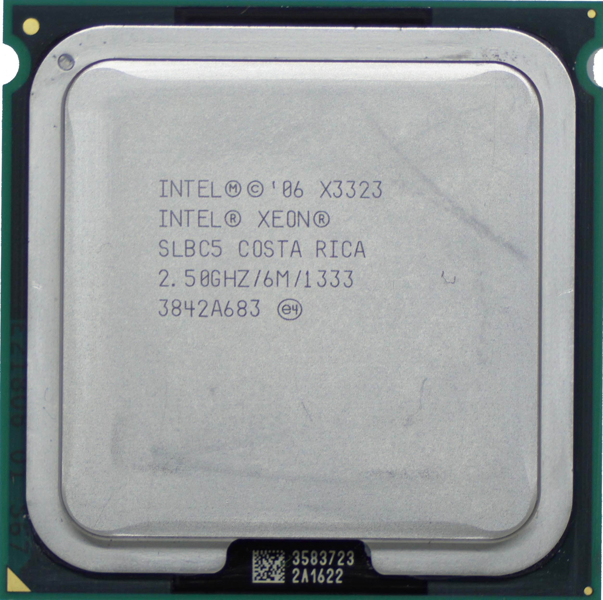 Elastic Nylon Contradiction Intel Xeon X3323 (SLBC5) 2.83Ghz Quad (4) Core LGA771 80W CPU Processor