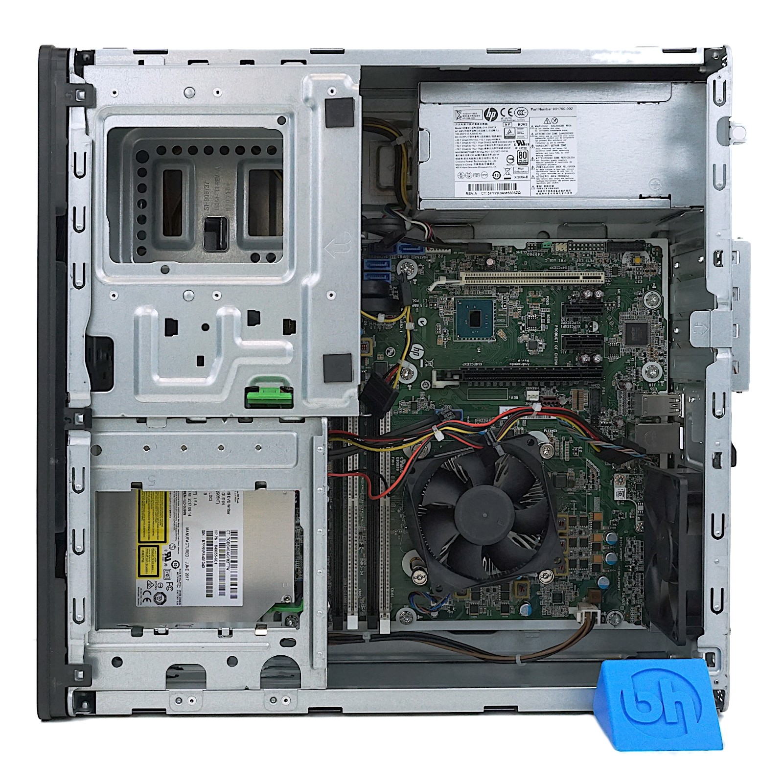 HP EliteDesk 800 G3 Computer Desktop PC, Intel Core i5-6500, 16GB RAM, 512G 