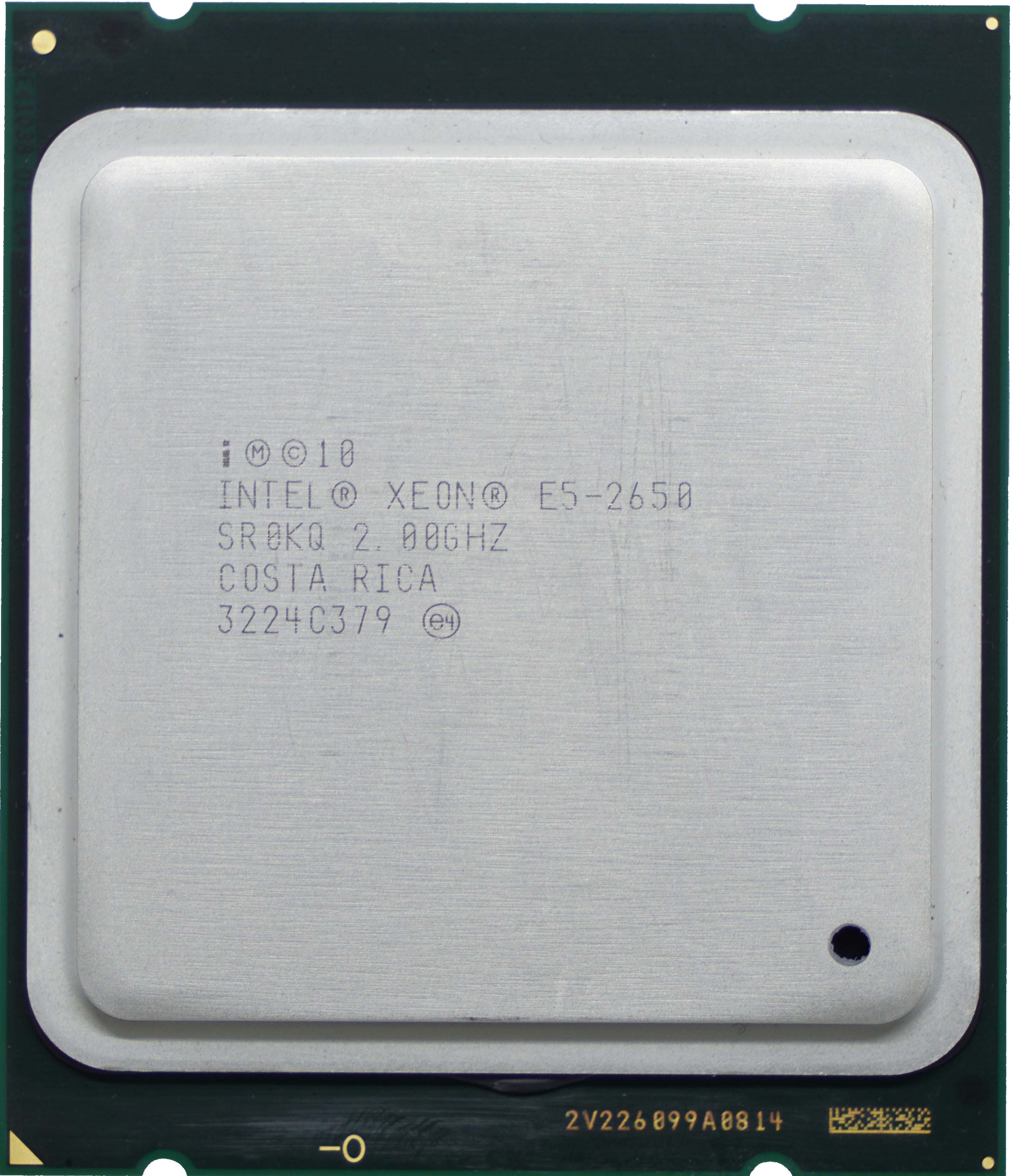 Intel Xeon E5-2650 V1 (SR0KQ) 2.00GHz 8-Core LGA2011 95W 20MB CPU CPU0000308