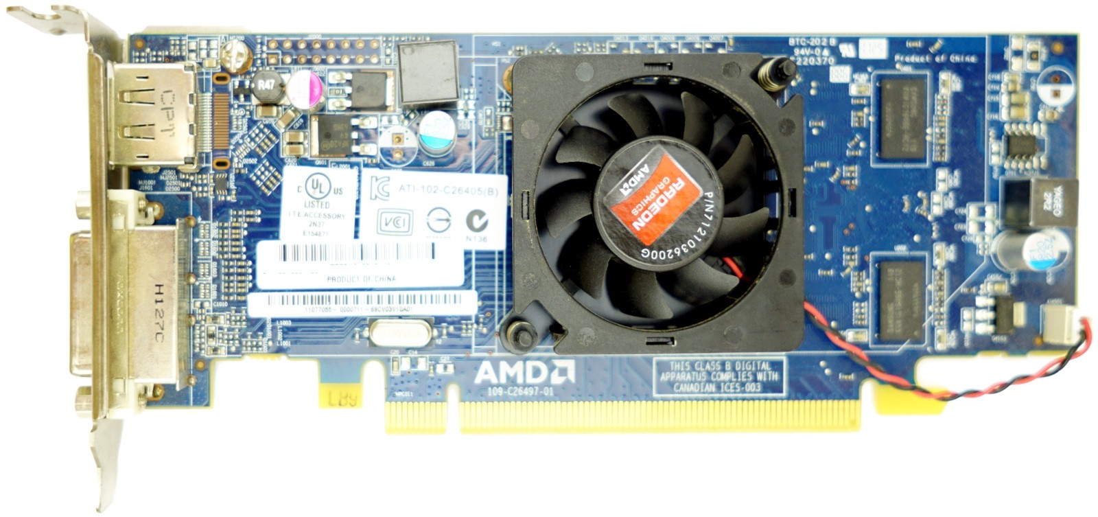 AMD Radeon HD6450 512MB DDR3 PCIe x16 LP