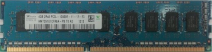 Hynix - 4GB PC3L-12800E (DDR3 Low-Power-1600Mhz, 2RX8)
