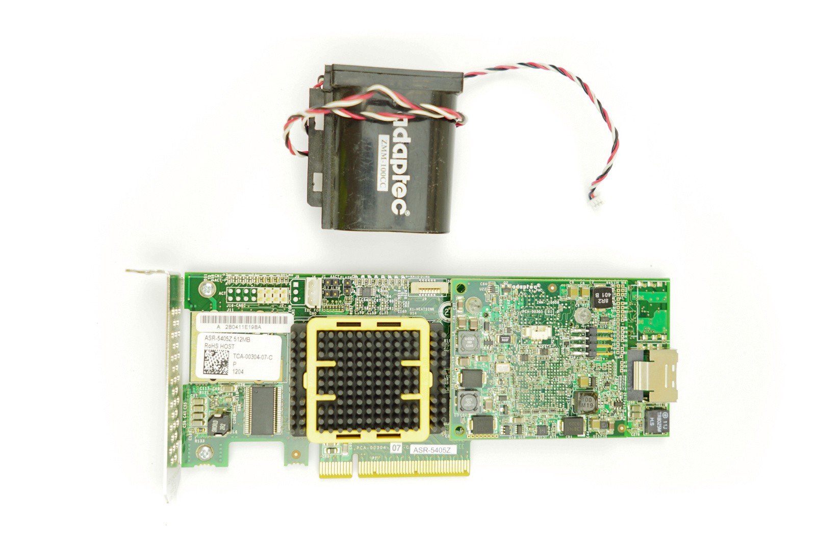 Adaptec ASR-5405Z 512MB - LP PCIe-x8 RAID Controller