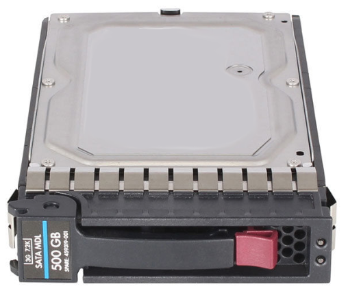 HP (458928-B21) 500GB SATA II (LFF) 3Gb/s 7.2K (459319-001) in G5 Hot-Swap Caddy