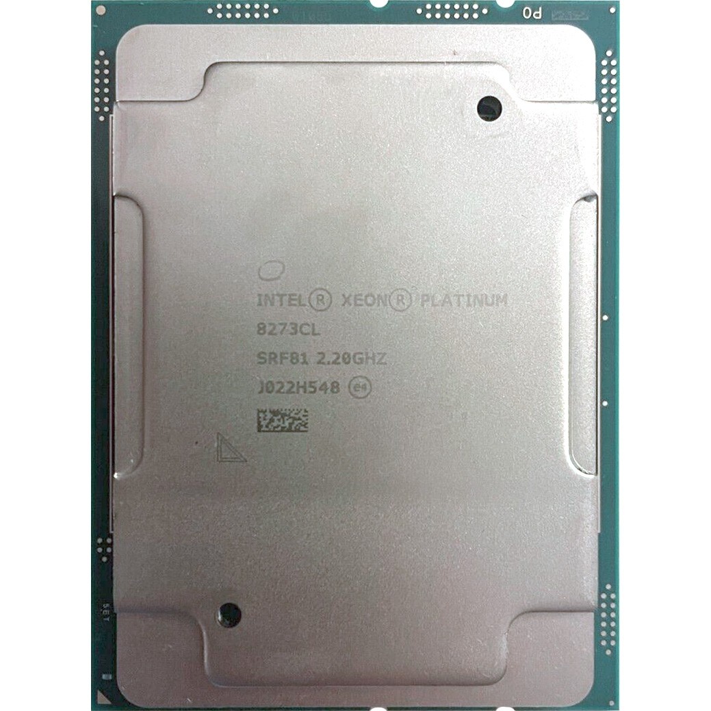Intel Xeon Platinum 8273CL (SRF81) - 28-Core 2.20GHz LGA3647 38.5MB 165W CPU