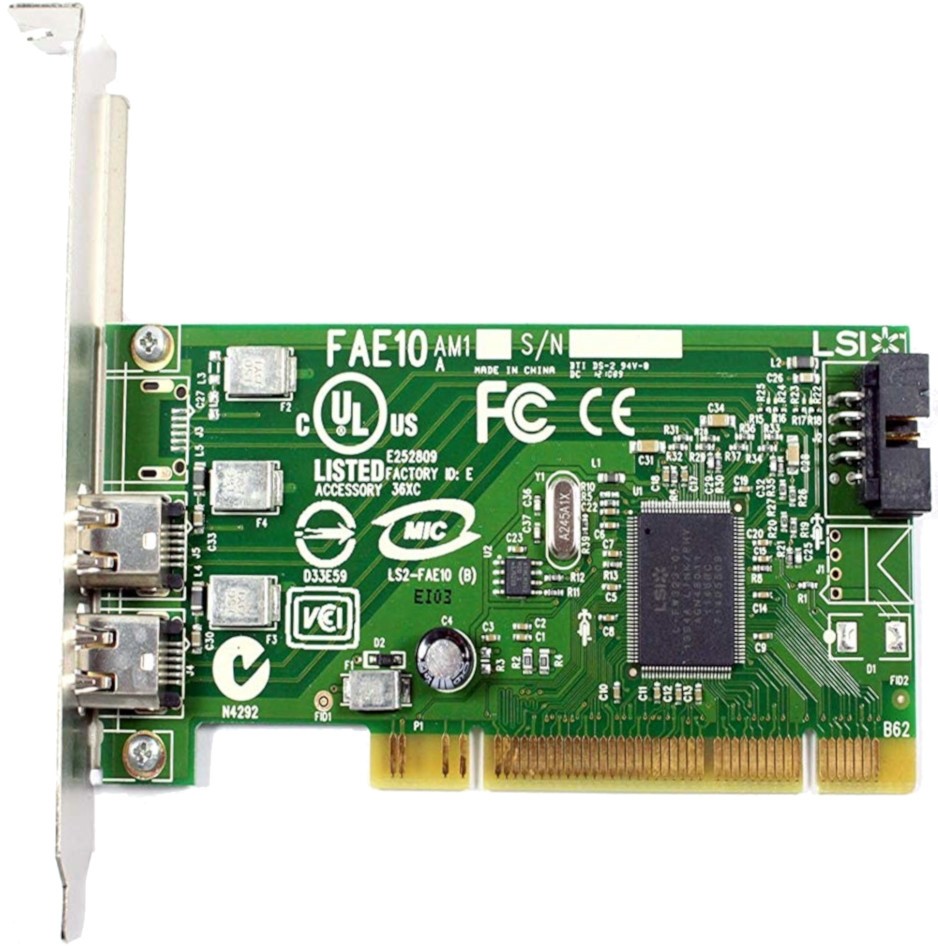 Dell Firewire 1394a Dual Port - PCI FH