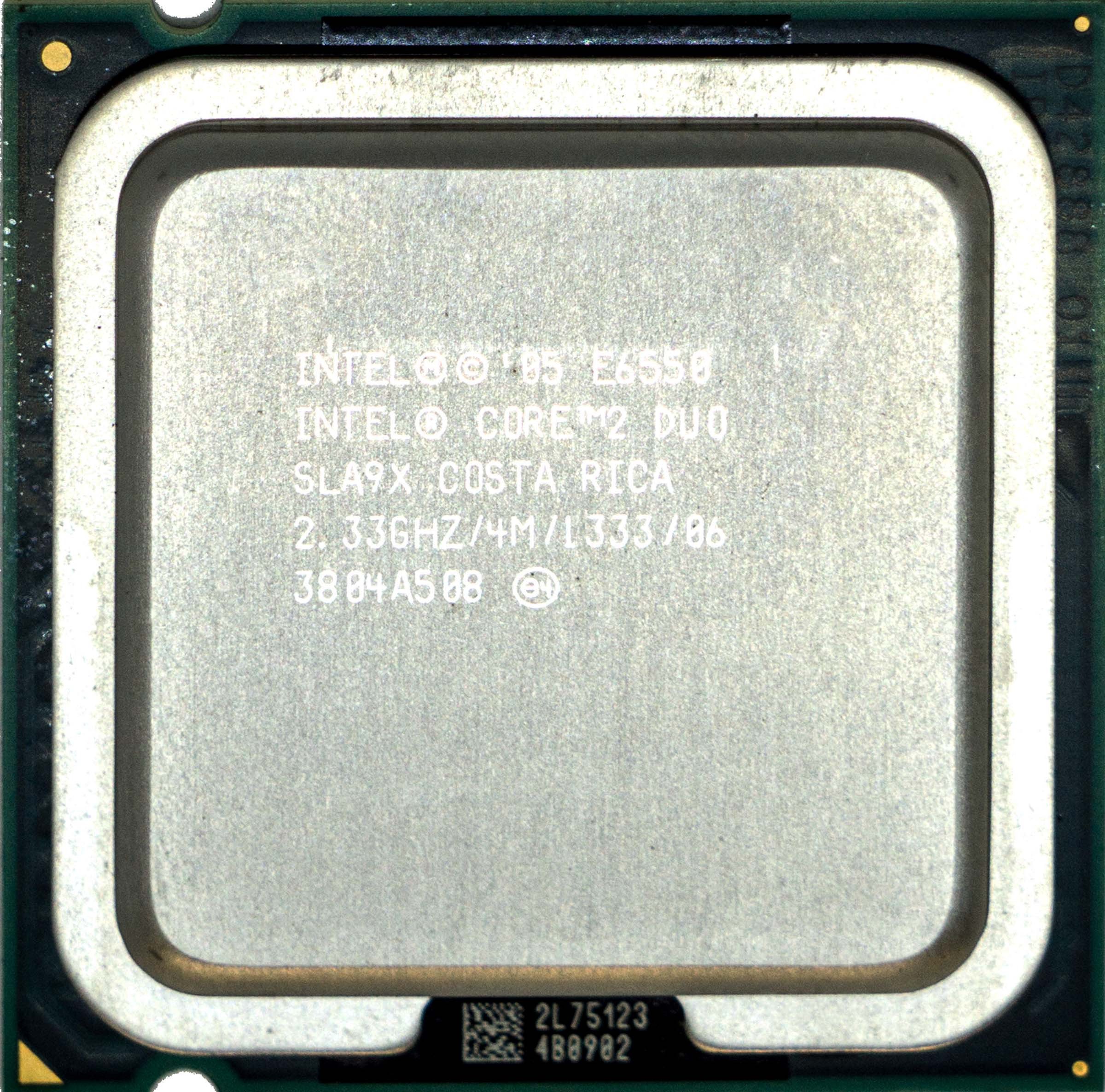 Intel Core 2 Duo E6550 (SLA9X) 2.33Ghz Dual (2) Core LGA775 65W CPU