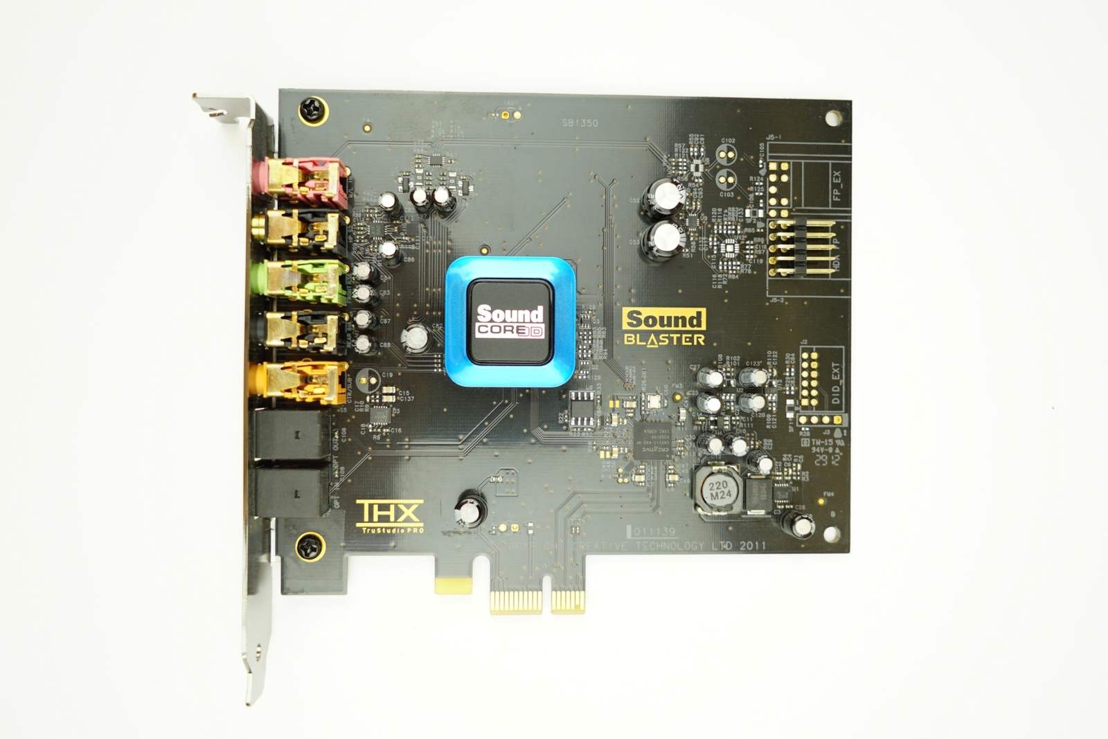 Creative Soundblaster SB1350 - PCIe-x1 FH Sound Card
