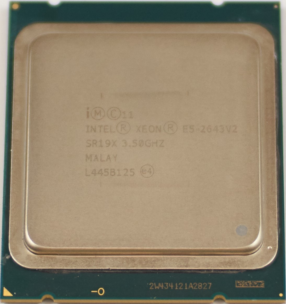 Intel Xeon E5-2643 V2 (SR19X) 3.50Ghz Hexa (6) Core LGA2011 130W CPU