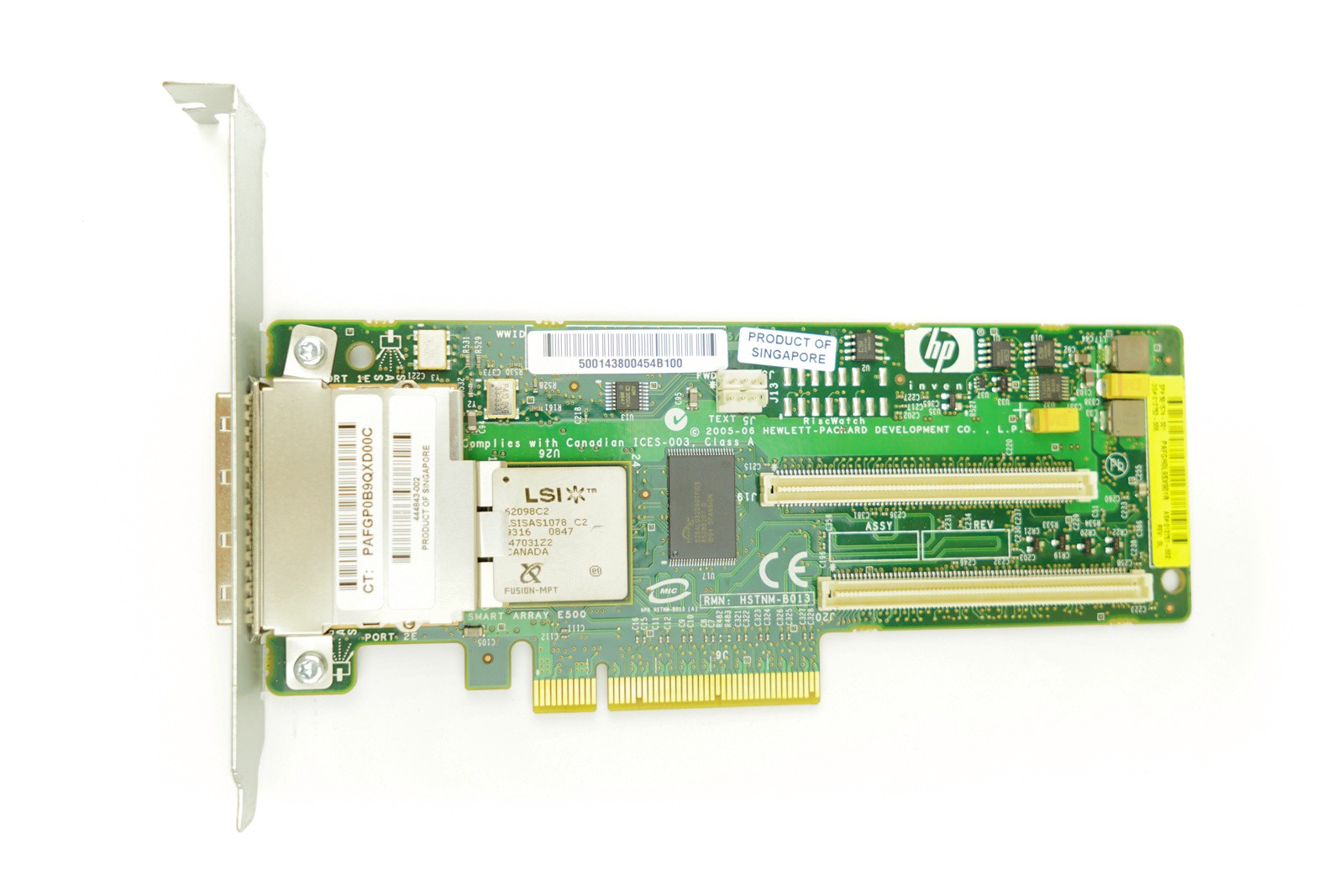 HP E500 - FH PCIe-x8 RAID Controller