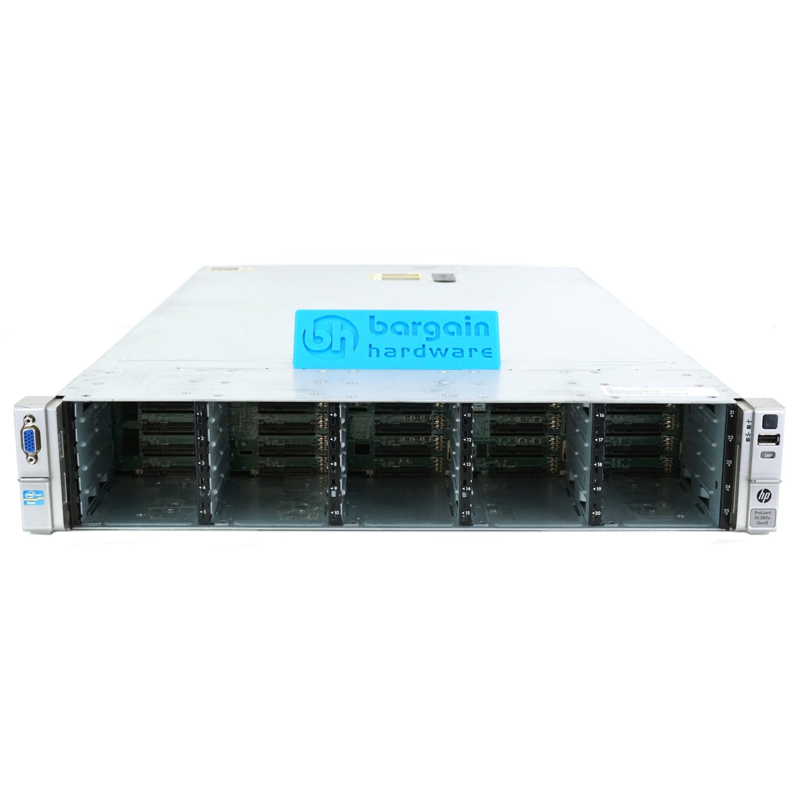 HP ProLiant DL380e Gen8 25x SFF Hot-Swap SAS & PSU 2U Barebones Server