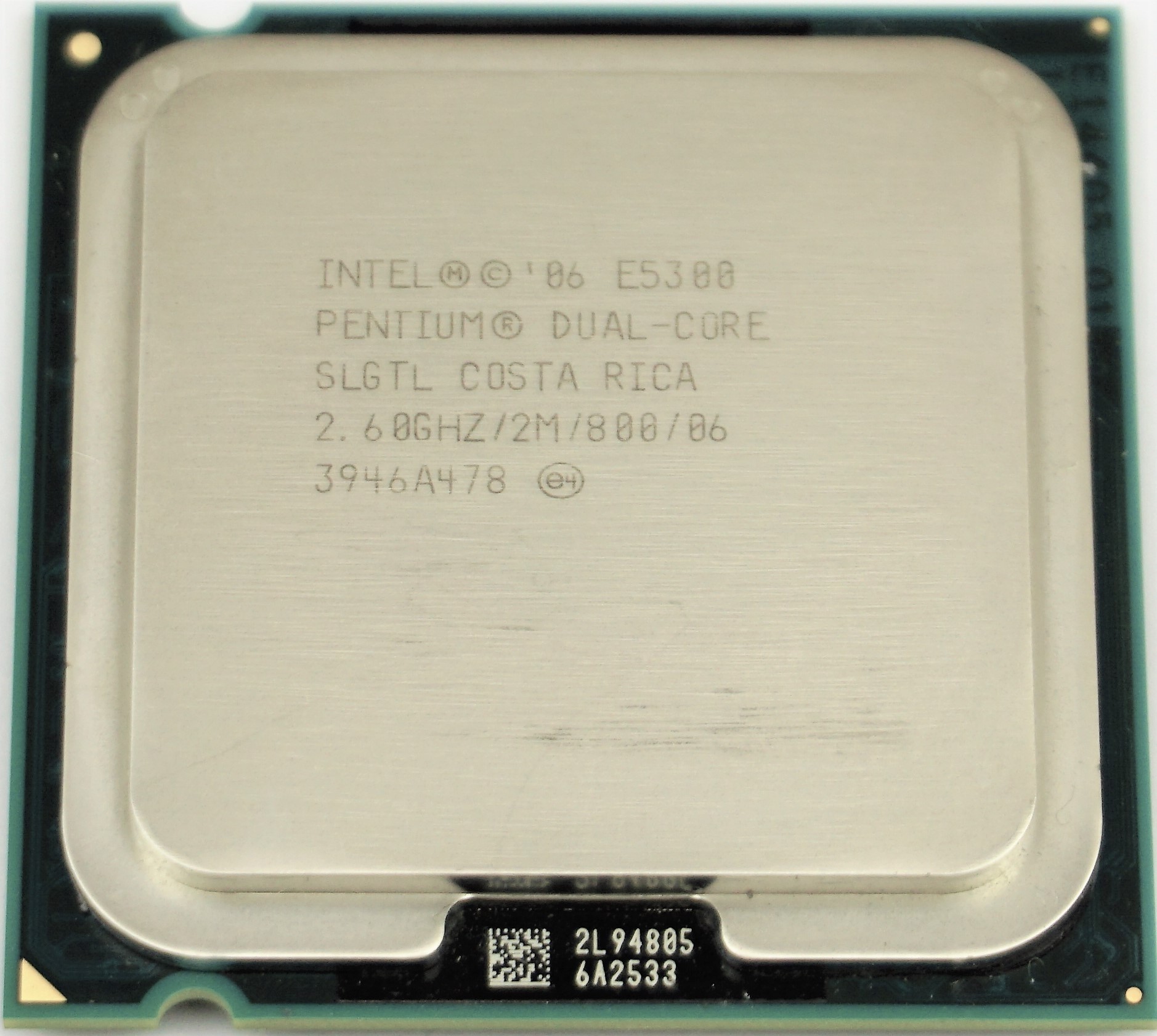 Intel Pentium E5300 (SLGTL) 2.60Ghz Dual (2) Core LGA775 65W CPU