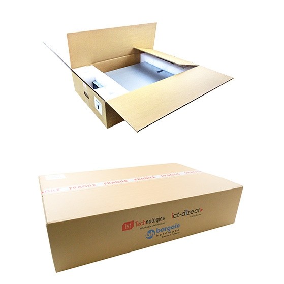 1U/2U Server Shipping Box with Foam Inserts Secure Shipping Rouged Double Wall Box