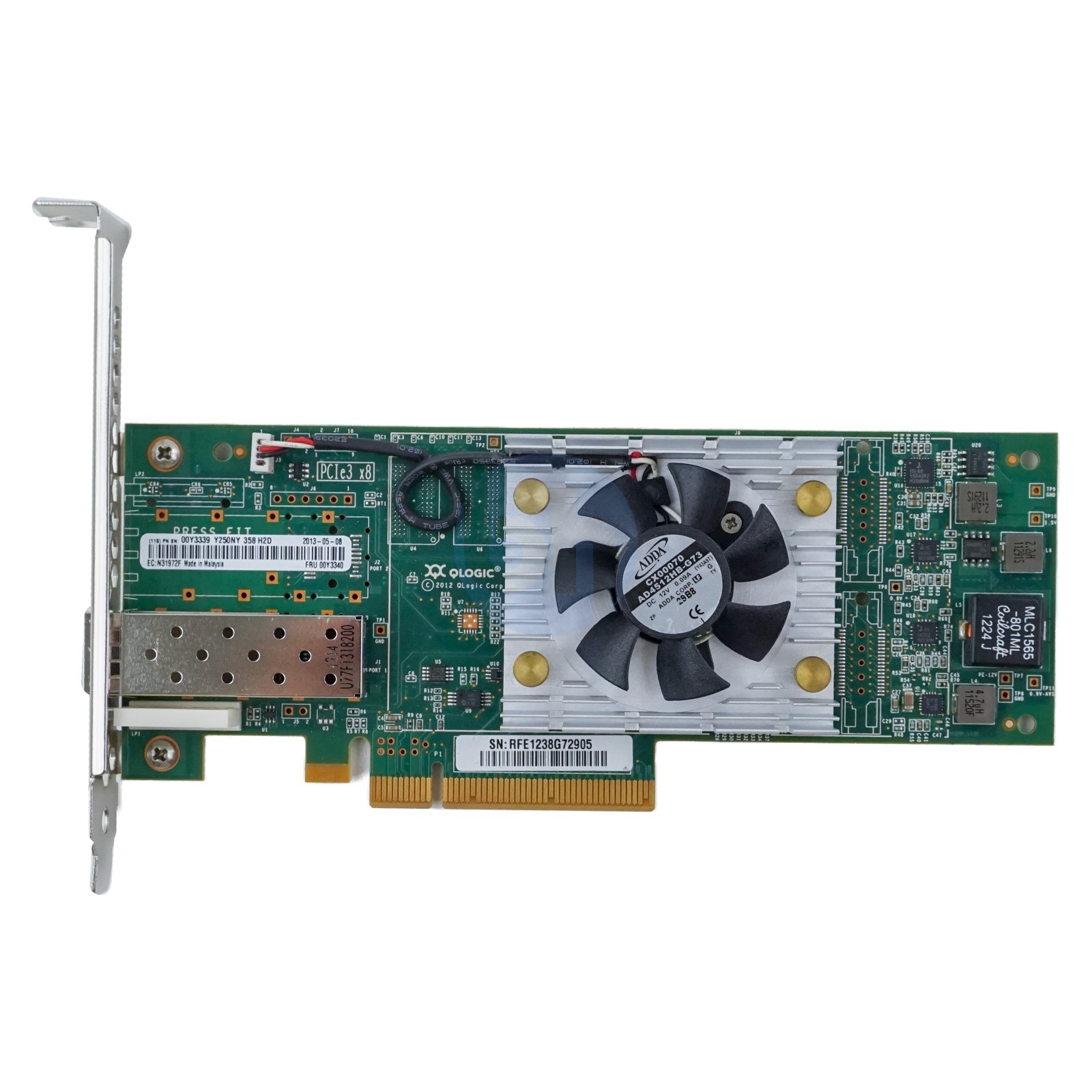 QLE2660 Qlogic QLE2660 Single Port - 16Gbps SFP+ FH PCIe-x8 HBA